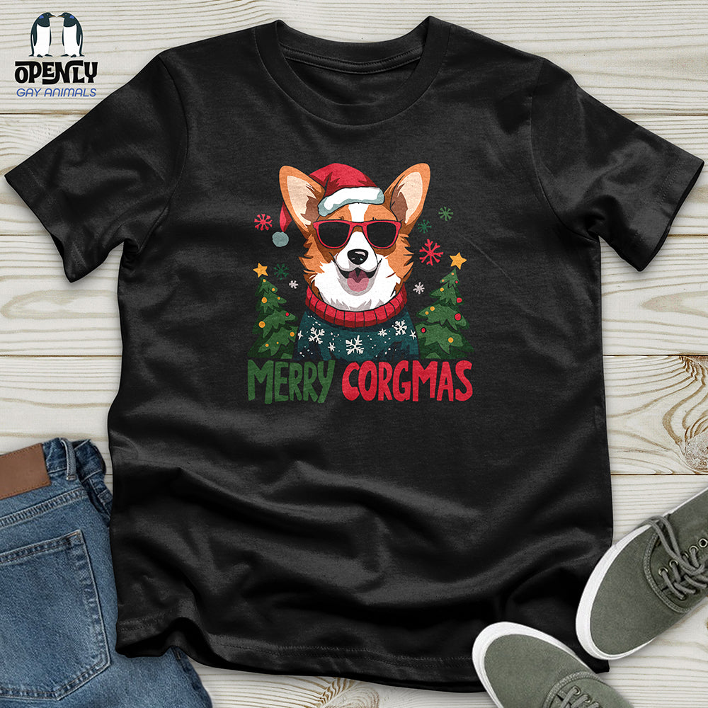 Merry Corgmas Unisex T-Shirt