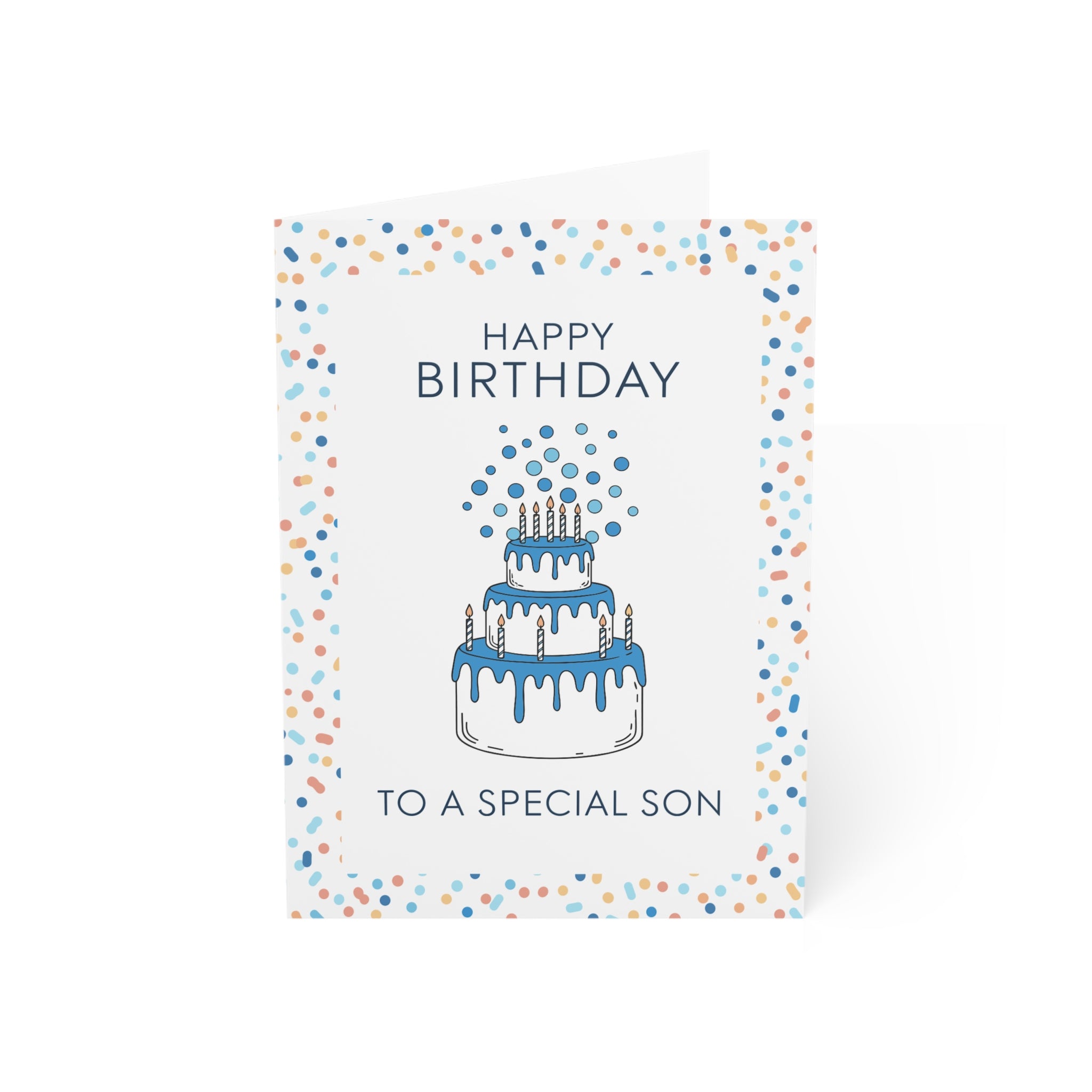 Happy Birthday To A Special Son Greeting Cards