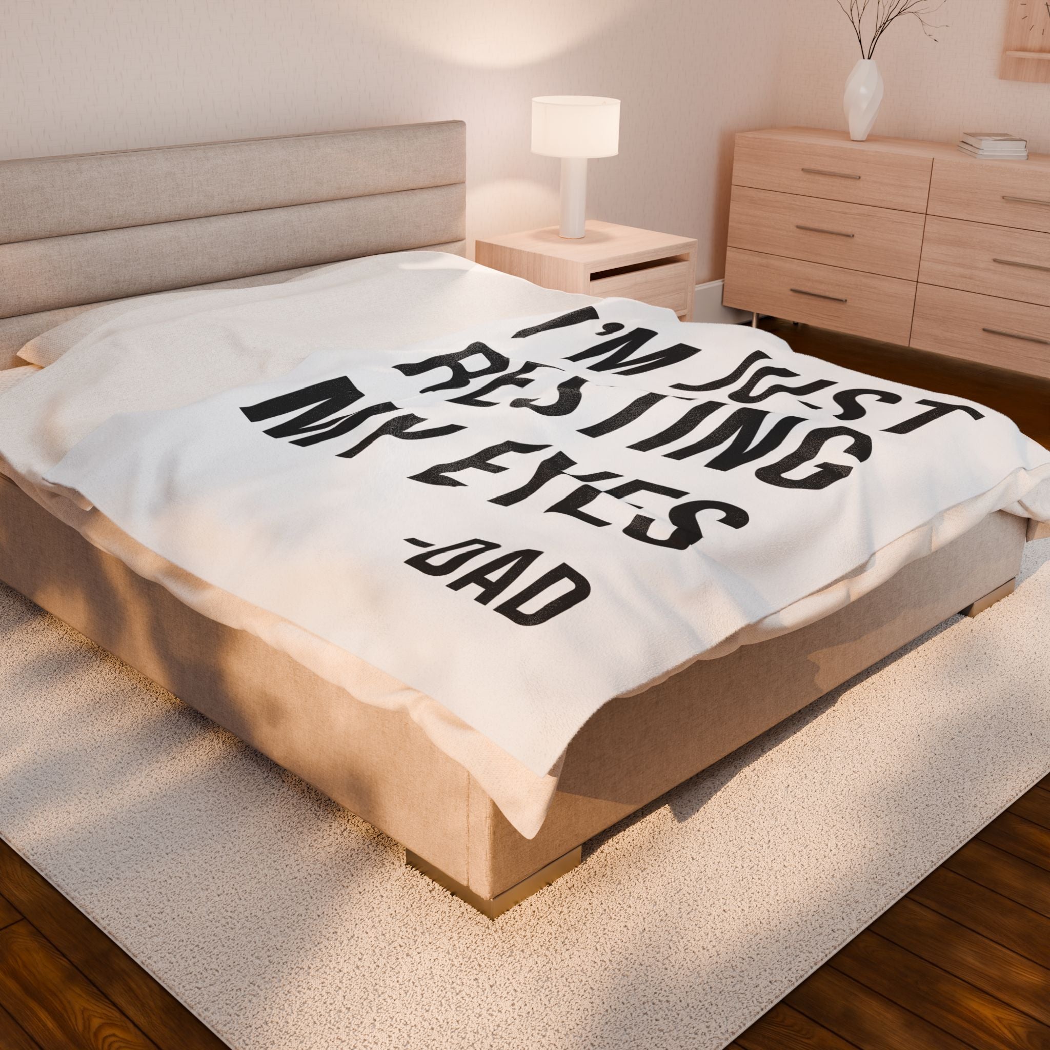 I'm Just Resting My Eyes Blanket