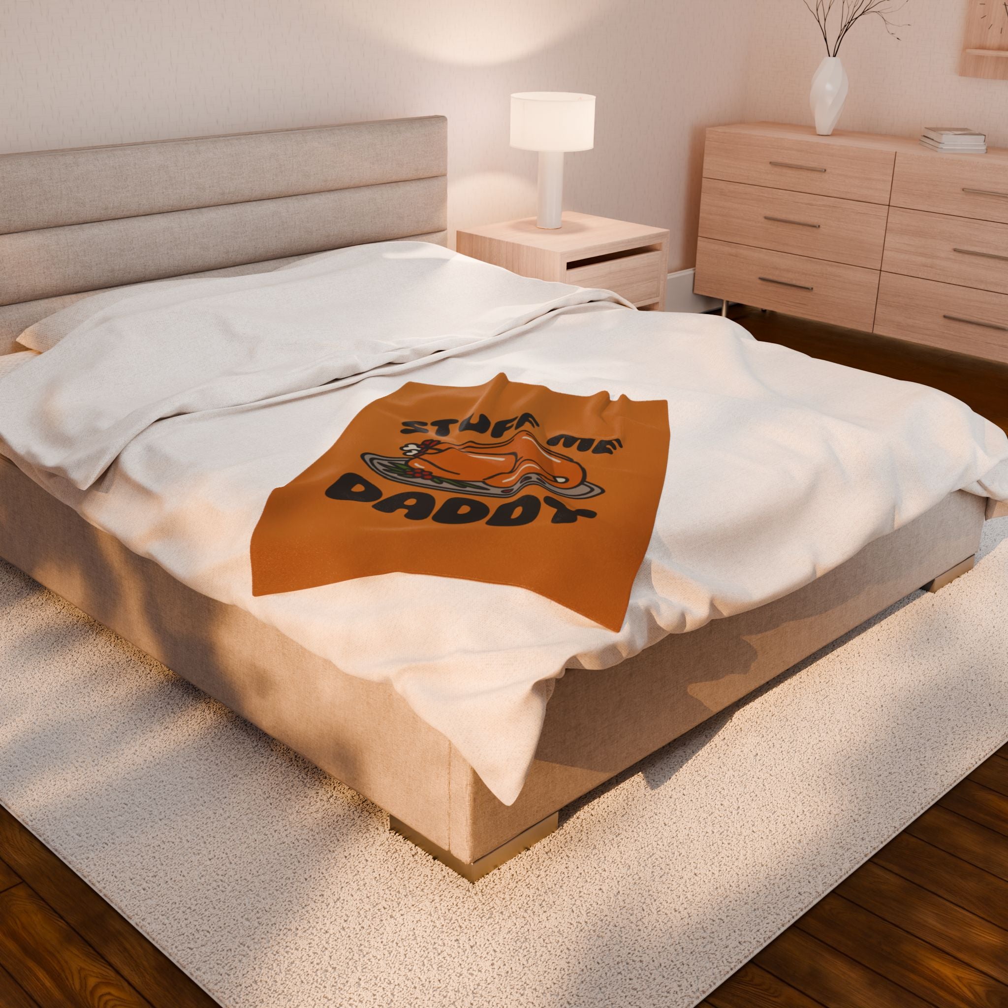 Stuff Me Daddy Blanket