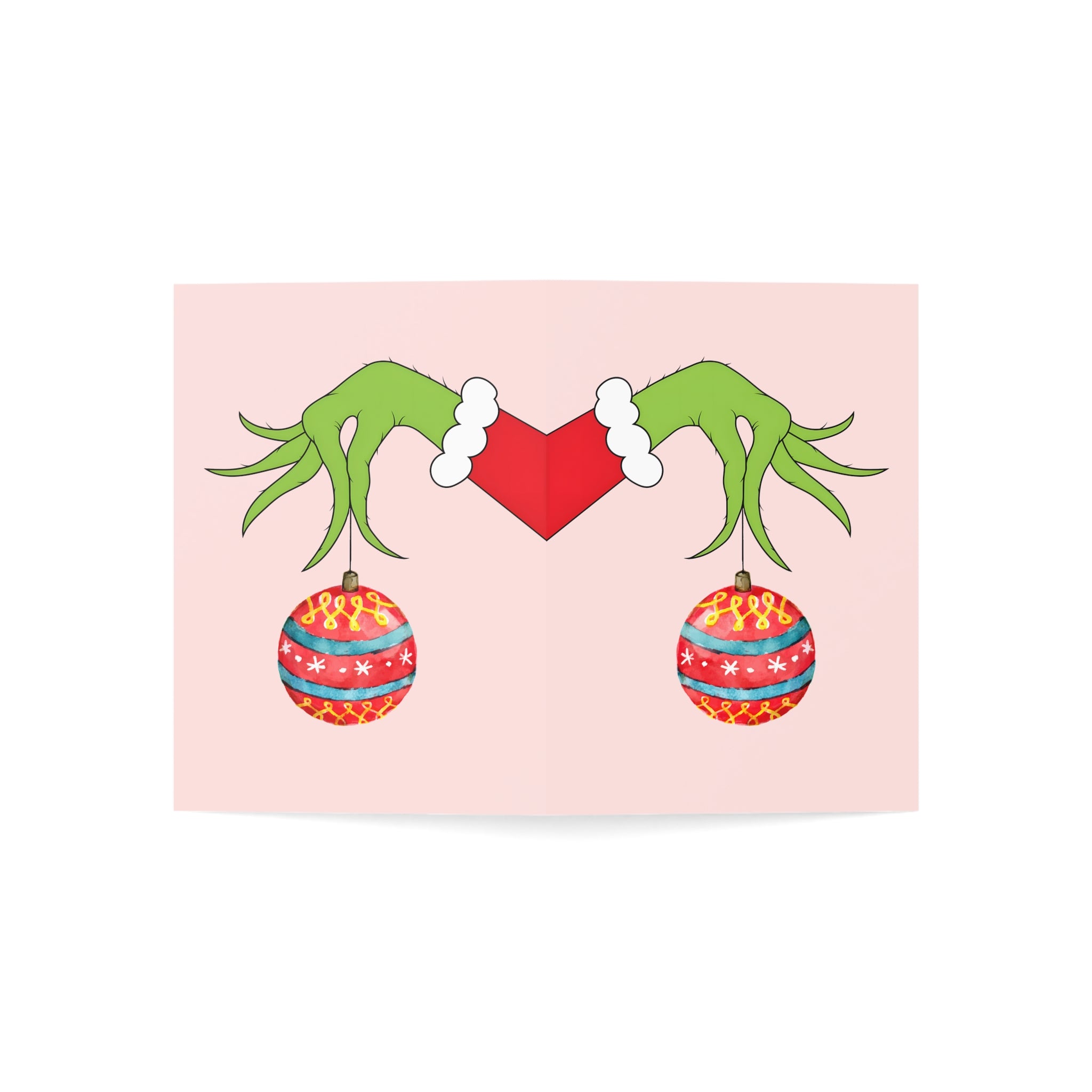 Christmas Grinch Greeting Cards