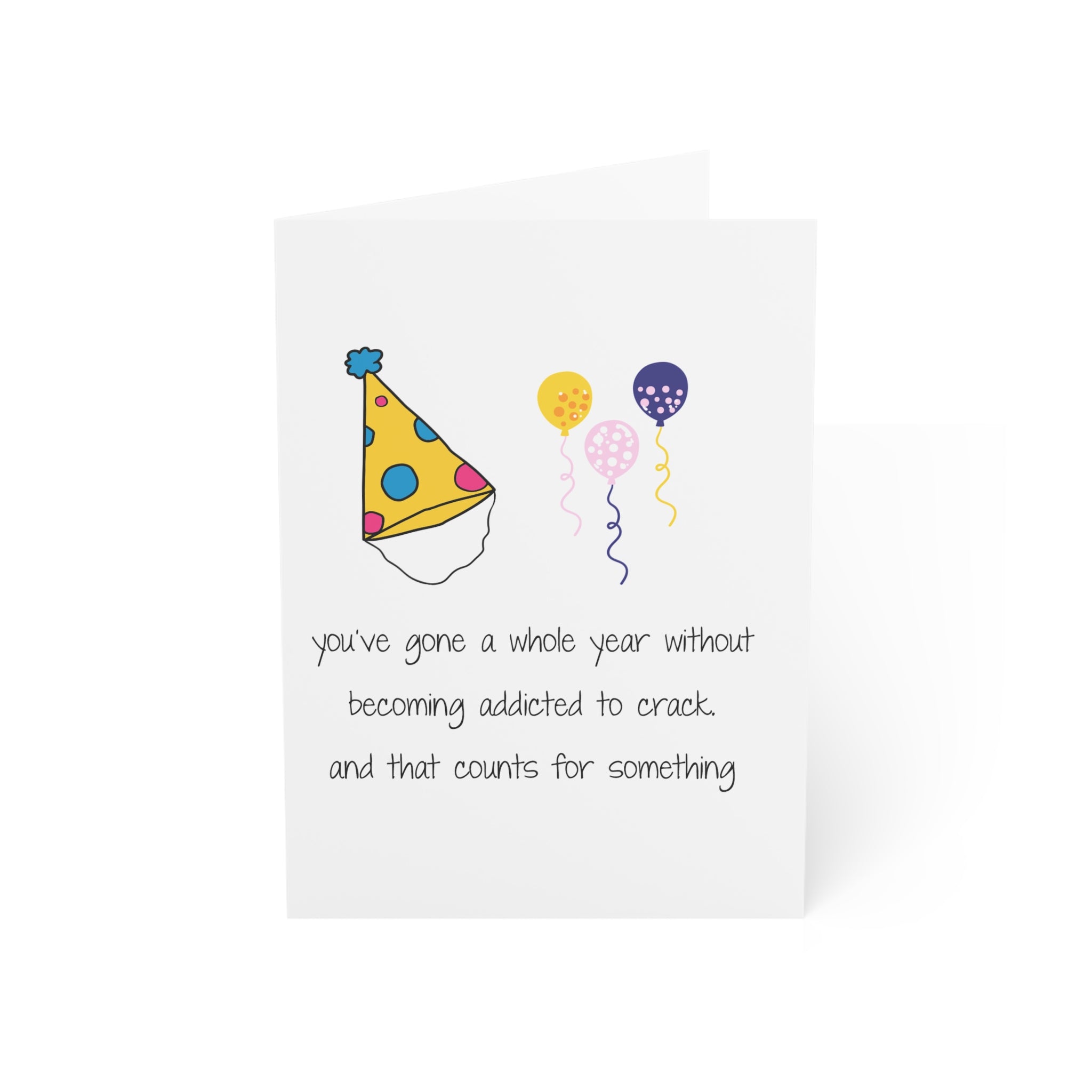 You've Gone a Whole Year Greeting Cards