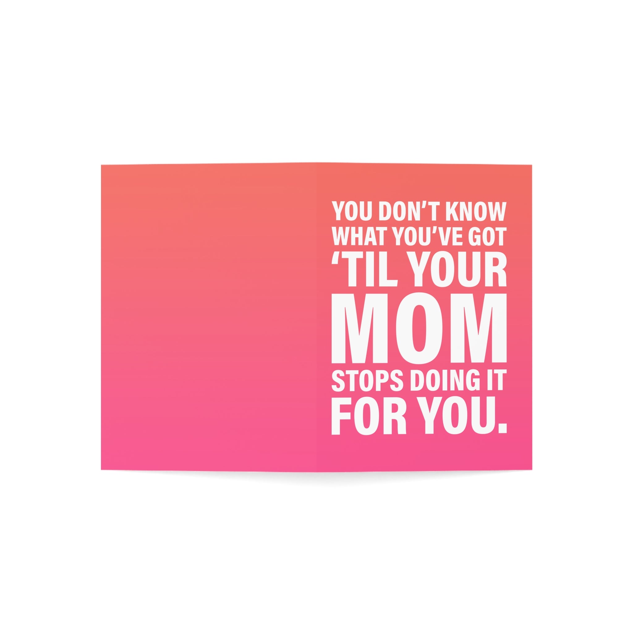 Appreciating Mom Greeting Cards