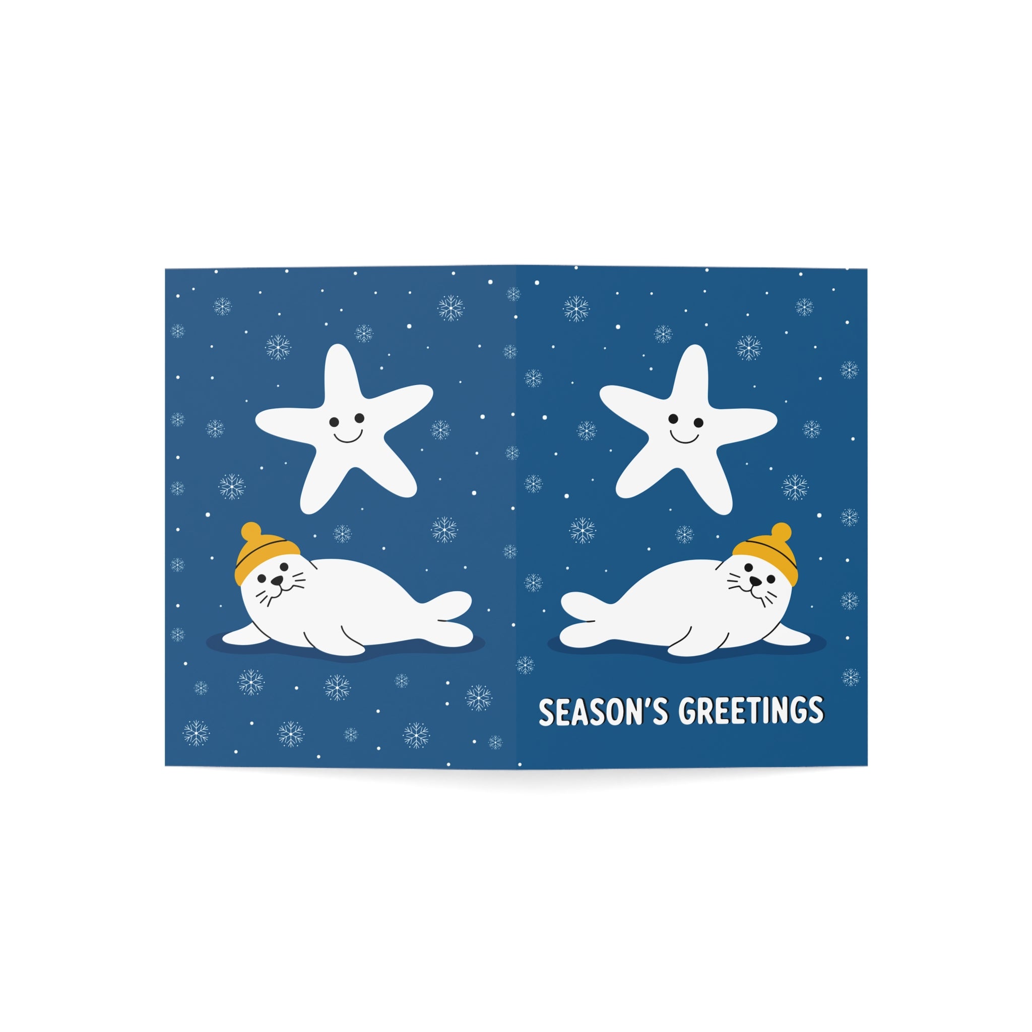 Season's Greetings 01 Greeting Cards