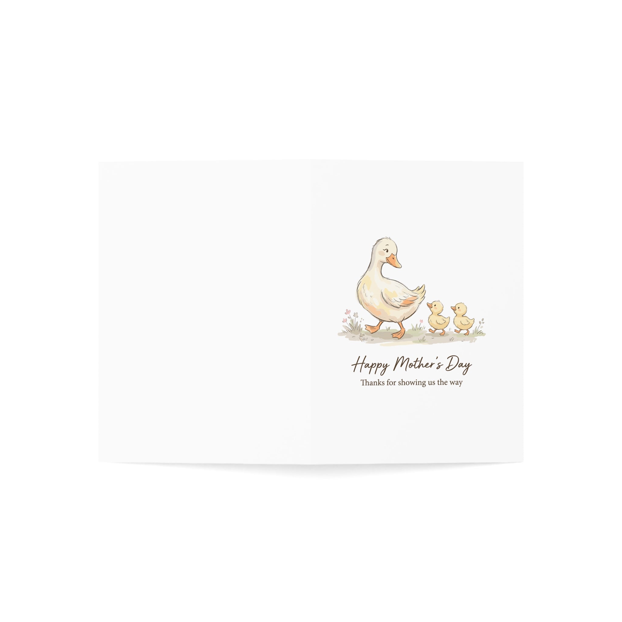 Happy Duck Mother's Day Greeting Cards