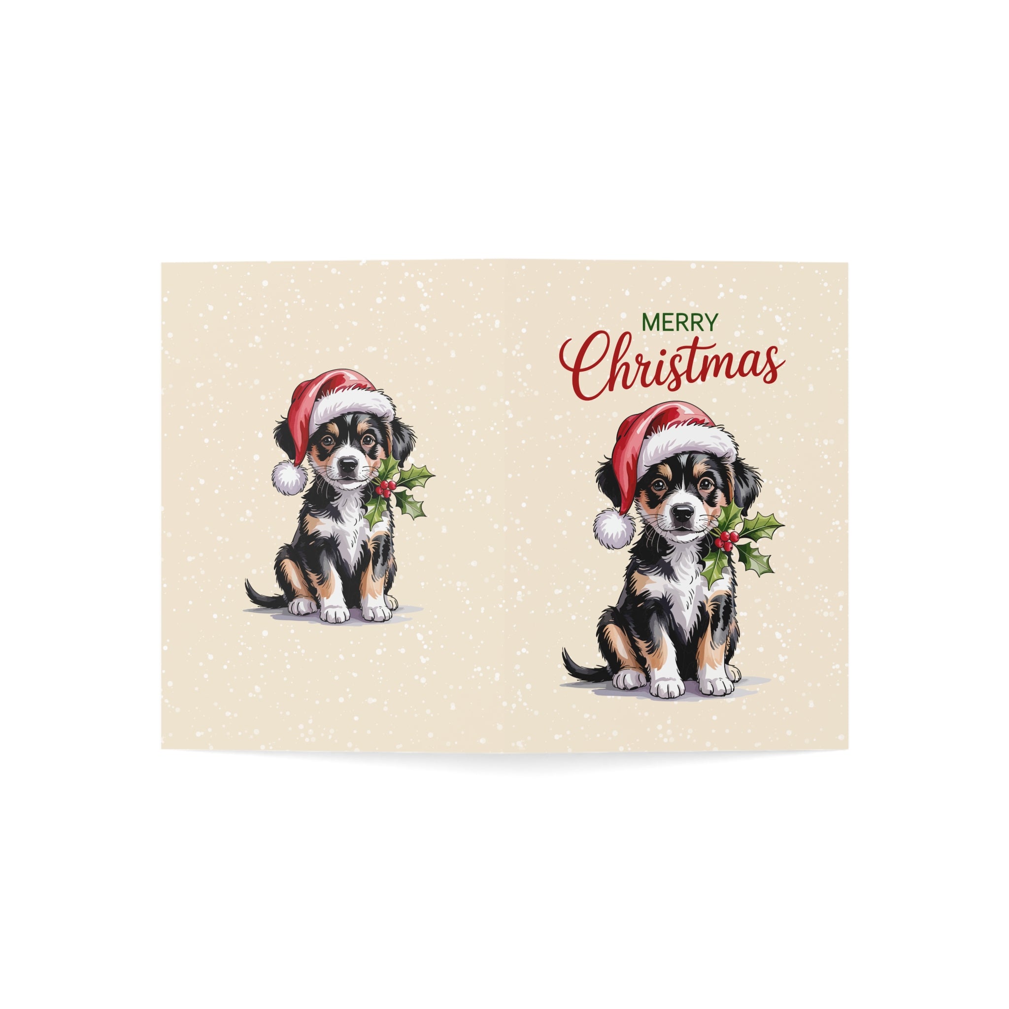 Merry Christmas 6 Greeting Cards