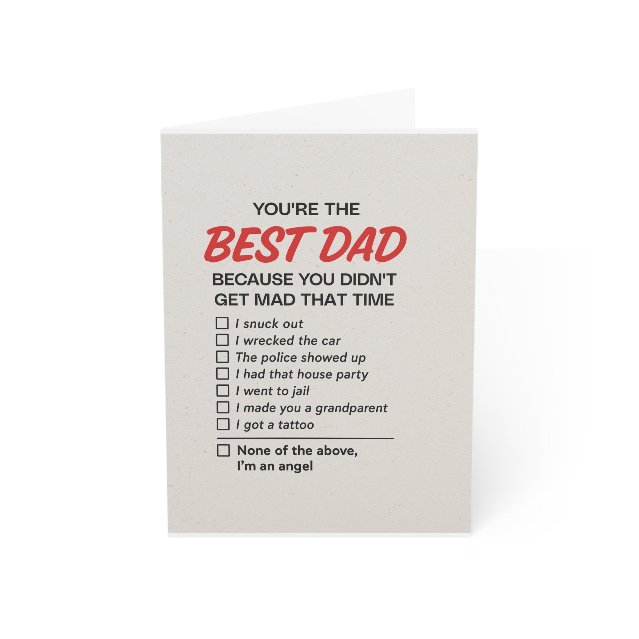 You're the Best Dad Greeting Cards