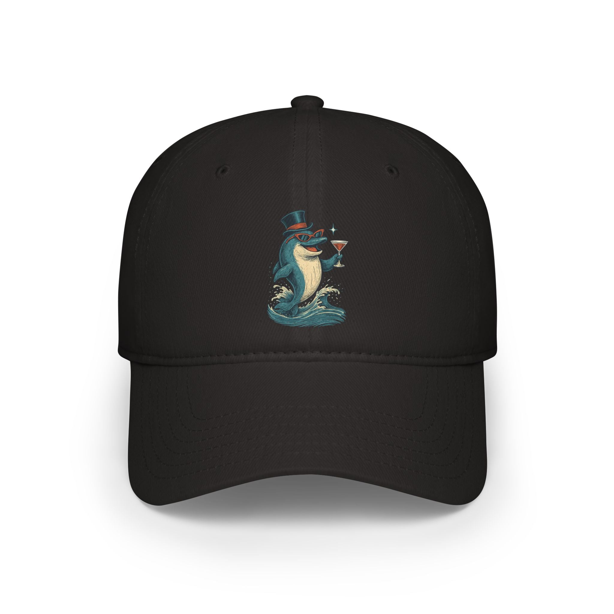 Party Dolphin Baseball Cap
