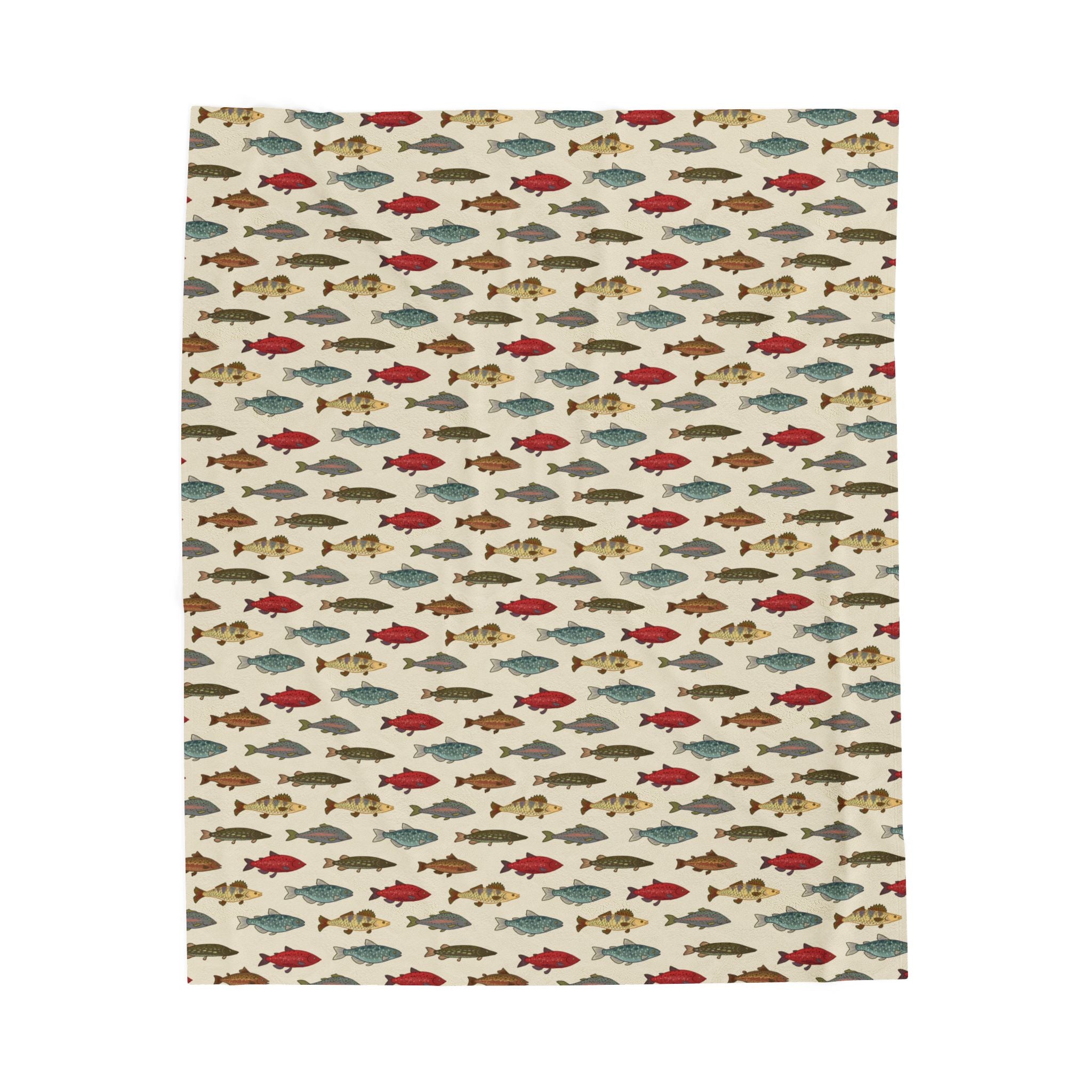 Fish Pattern Blanket