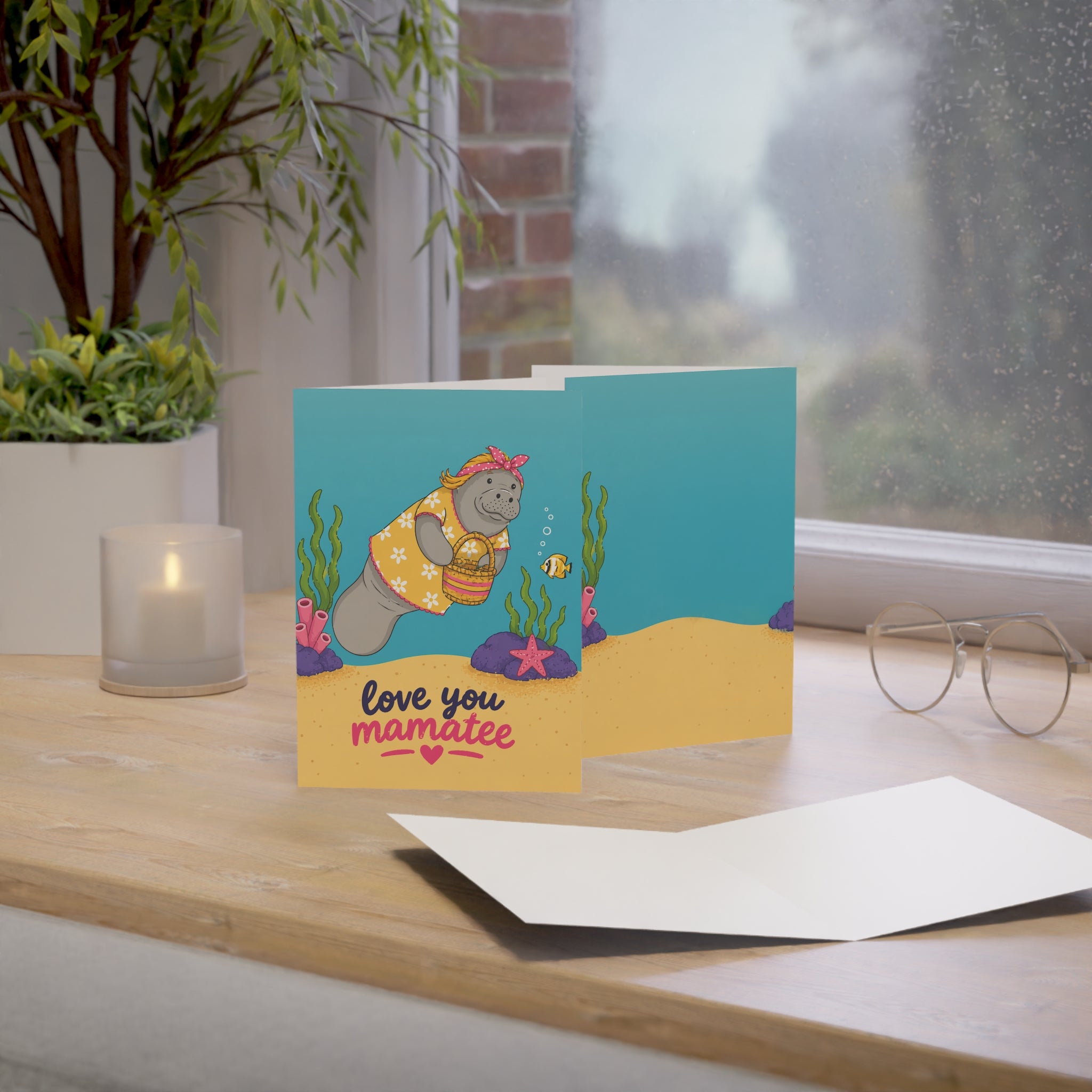 Love You Mamatee Greeting Cards