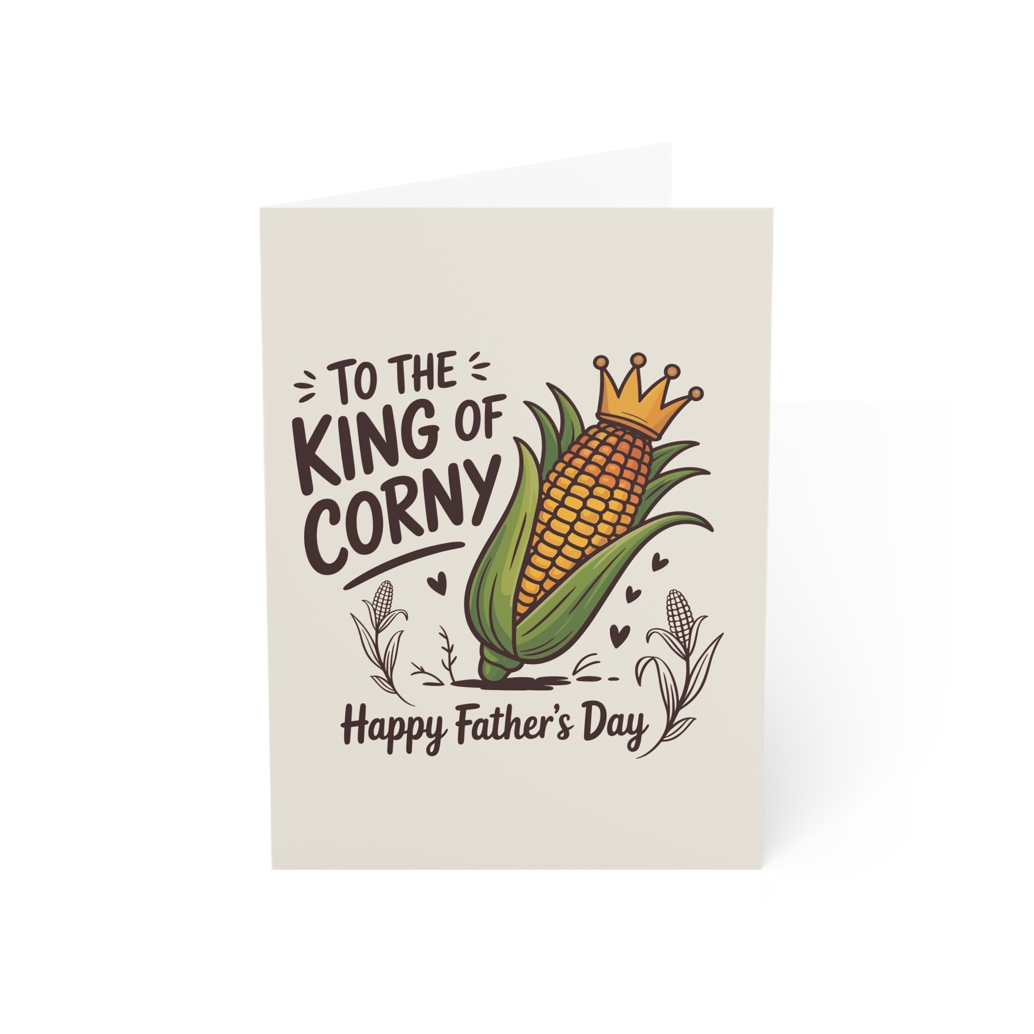 To the King of Corny Happy Father's Day Greeting Cards