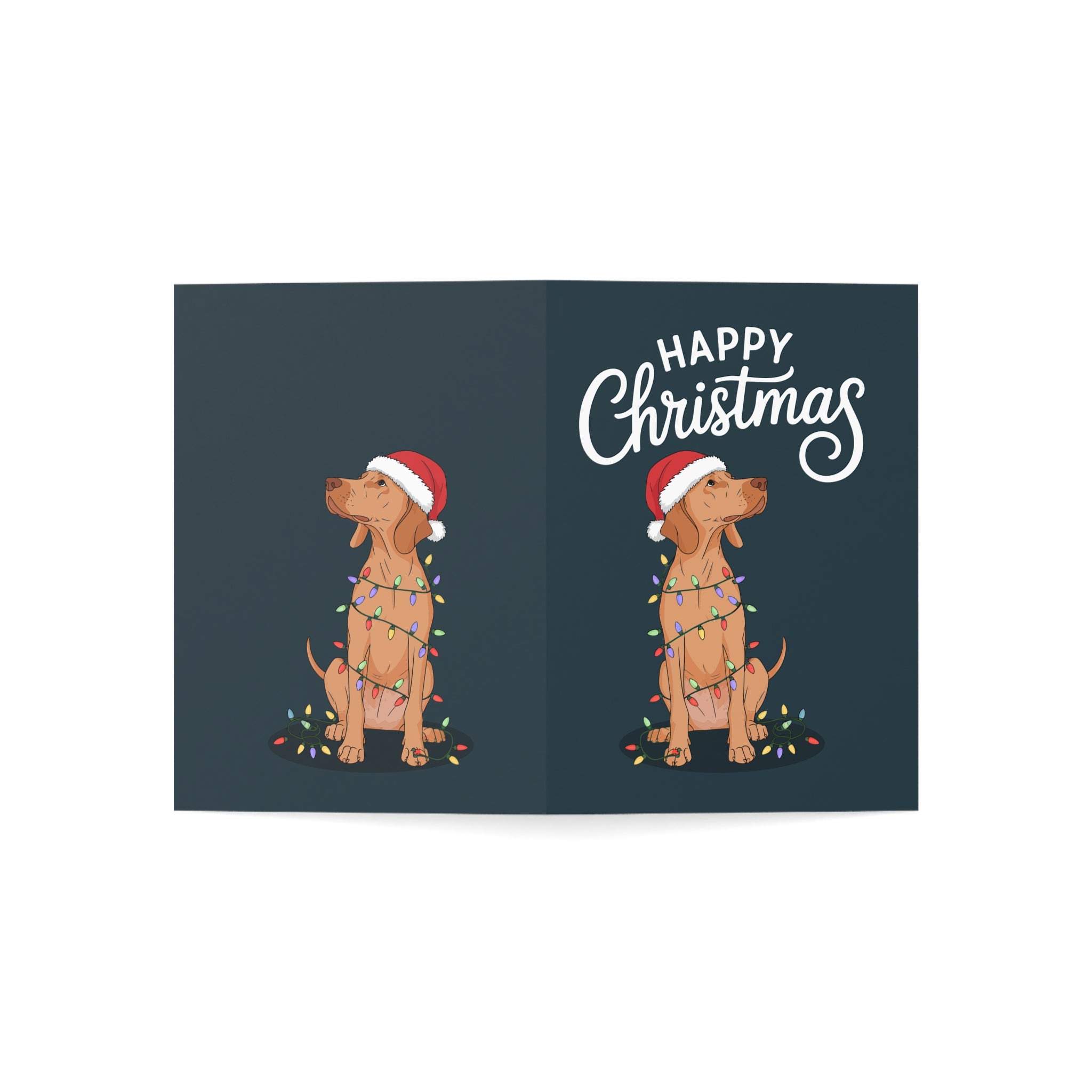 Happy Christmas 2 Greeting Cards