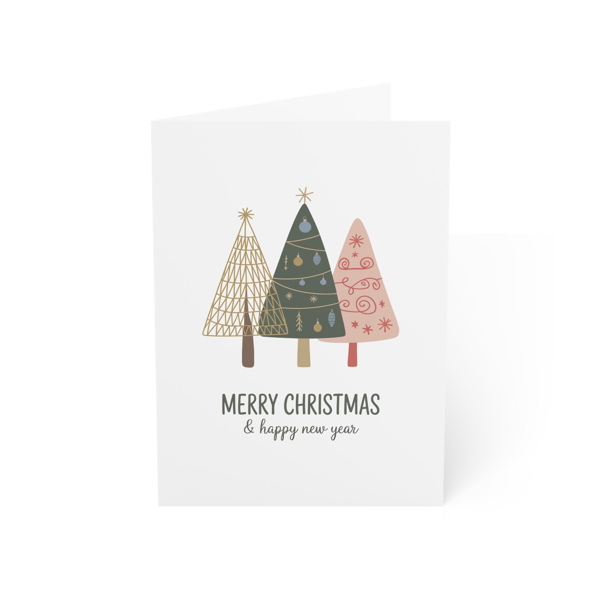 Merry Christmas & Happy New Year Greeting Cards