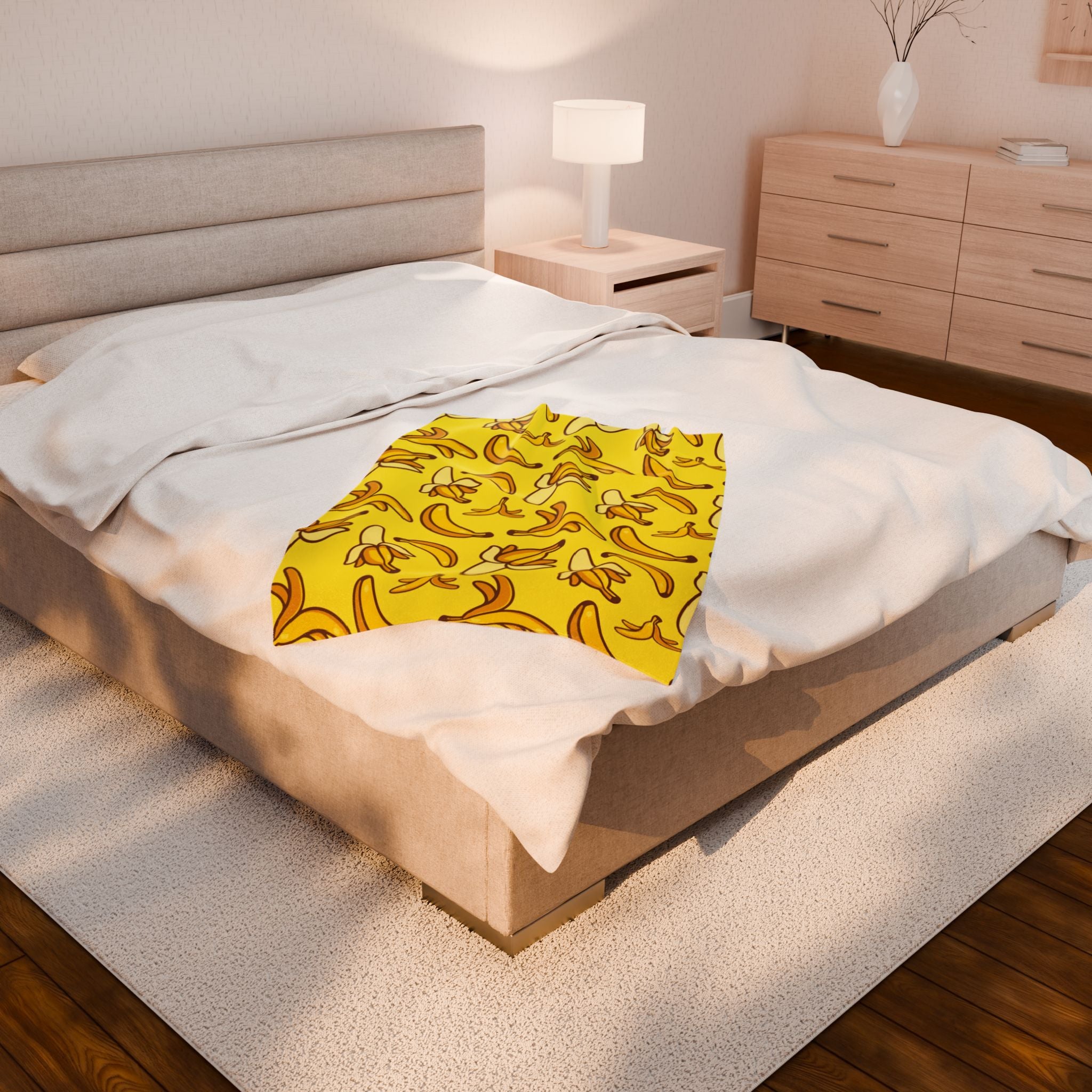 Banana Pattern Blanket