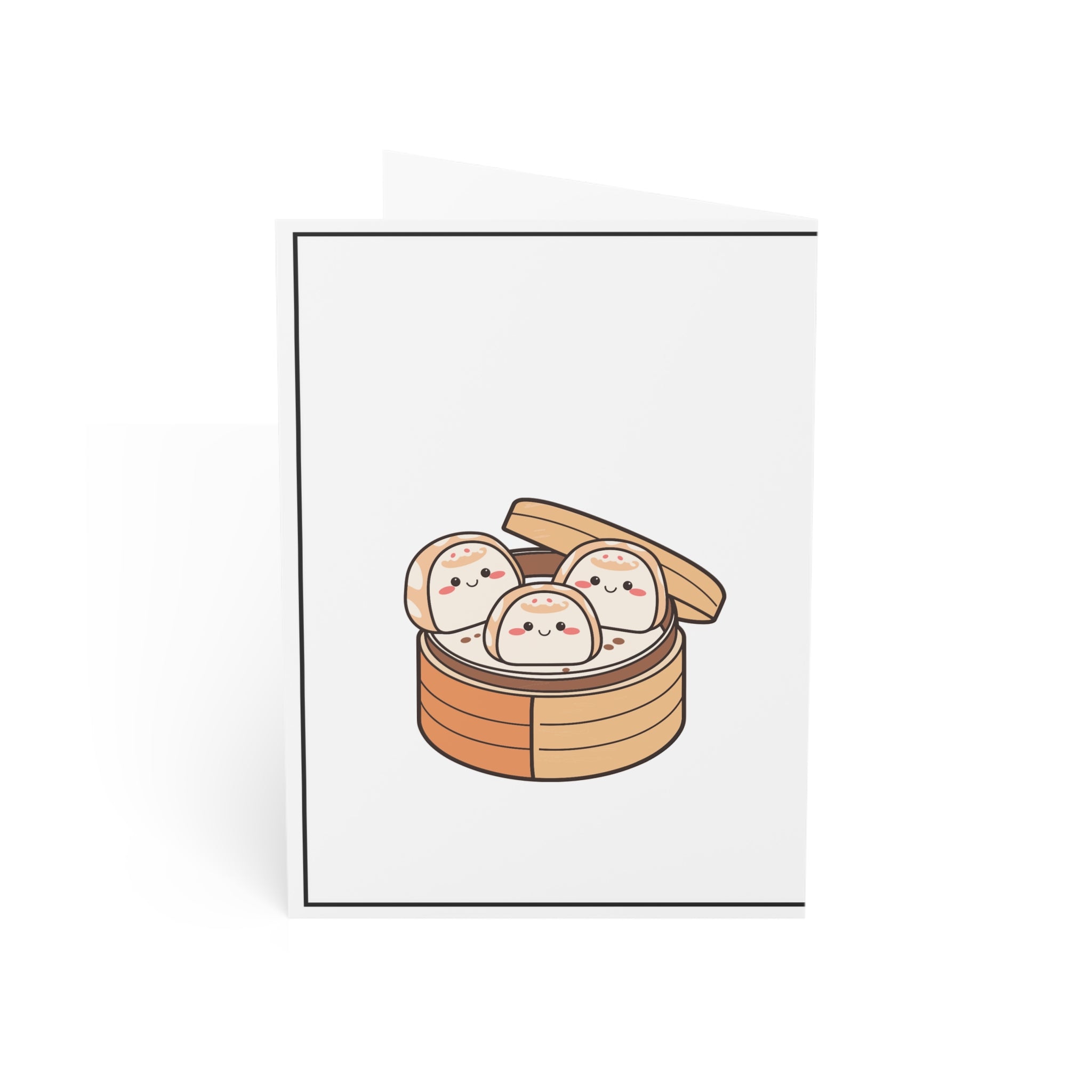 Dim-Sum Body Say Greeting Cards