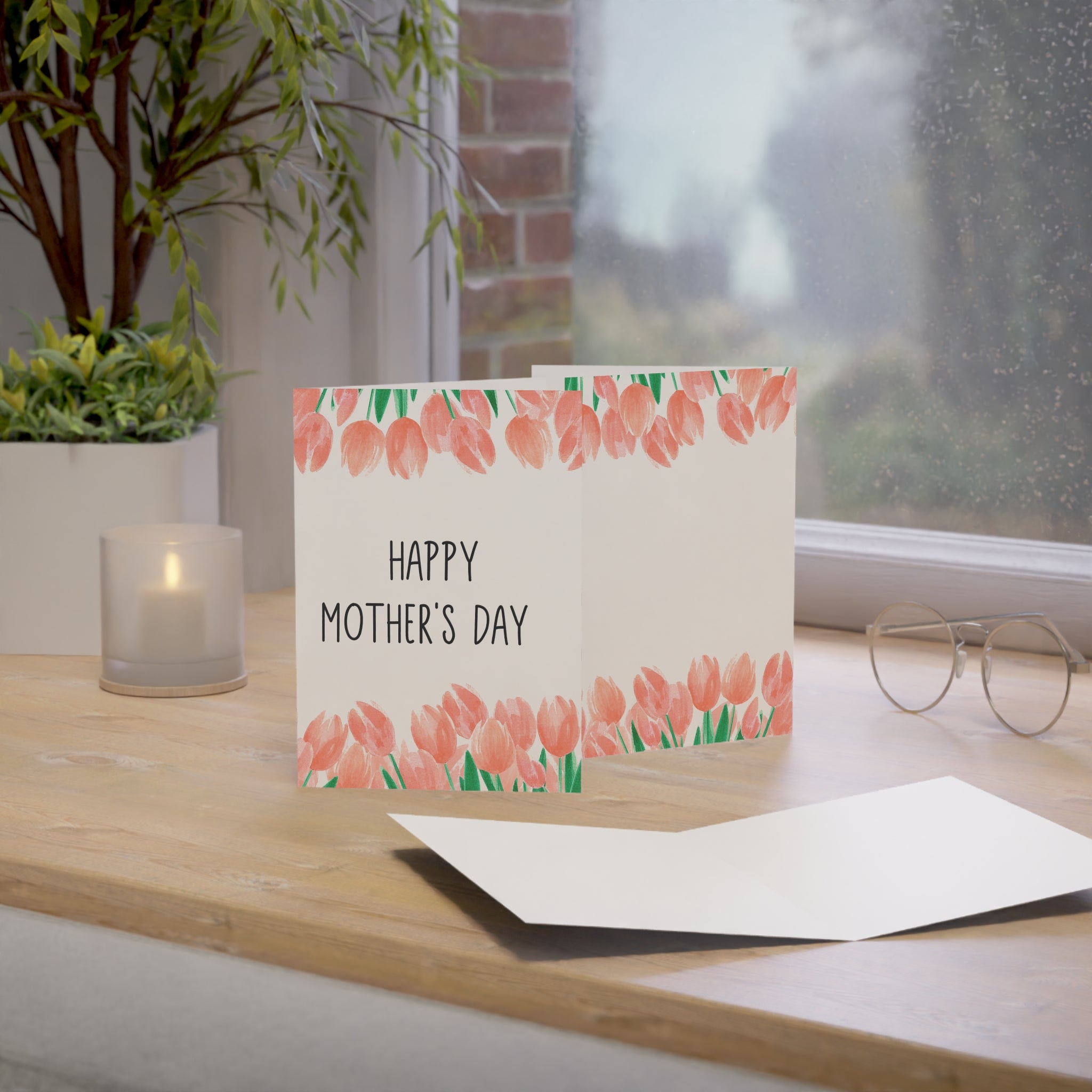 Happy Mother's Day Flower Greeting Cards