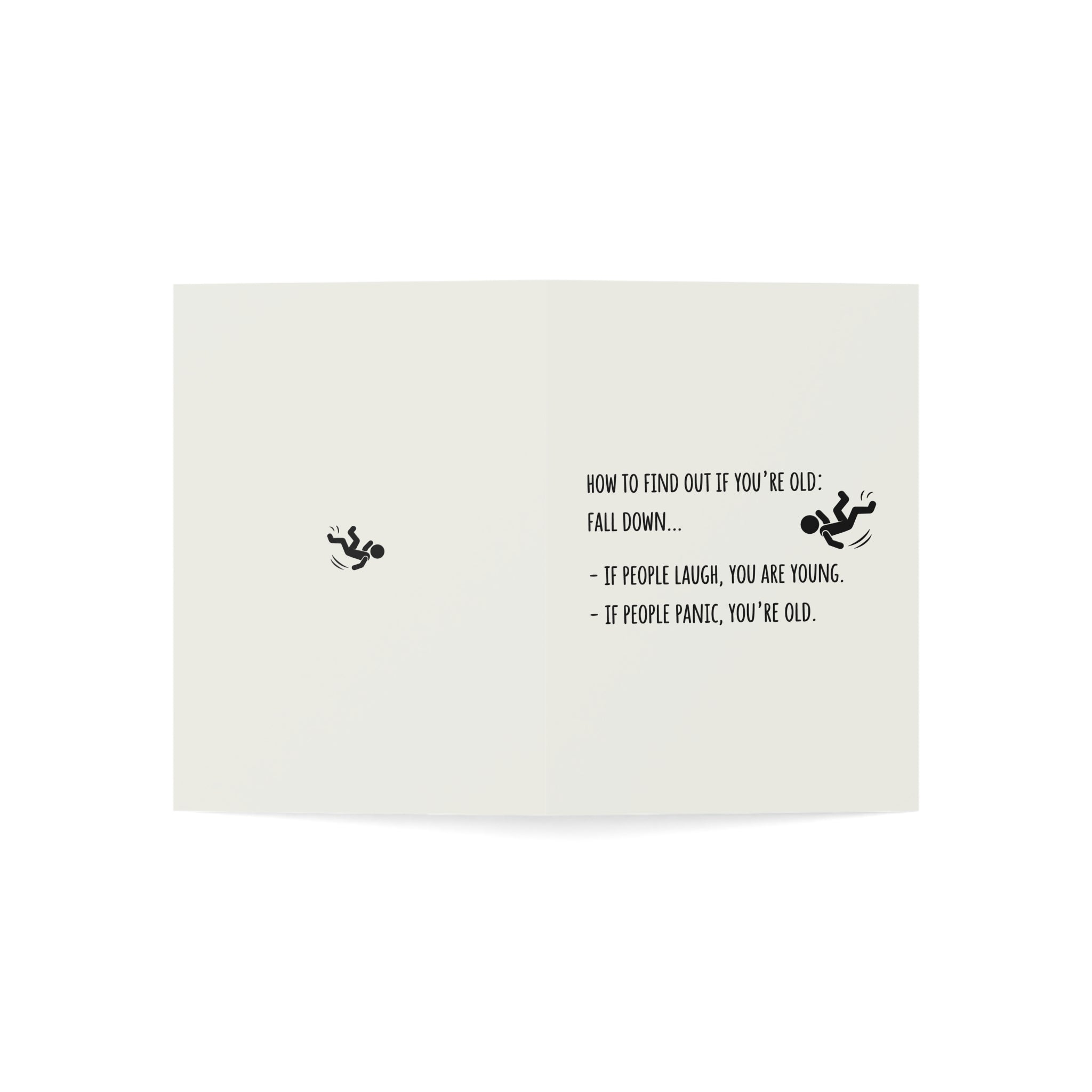 How to Find Out If You're Old Greeting Cards