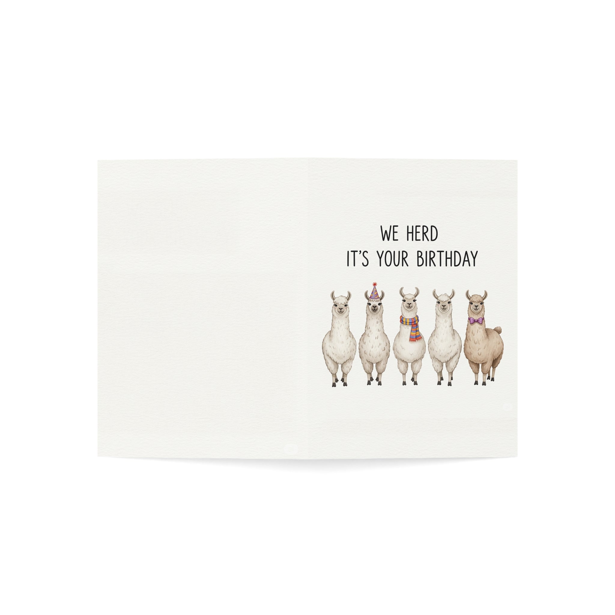 Llama Greeting Cards