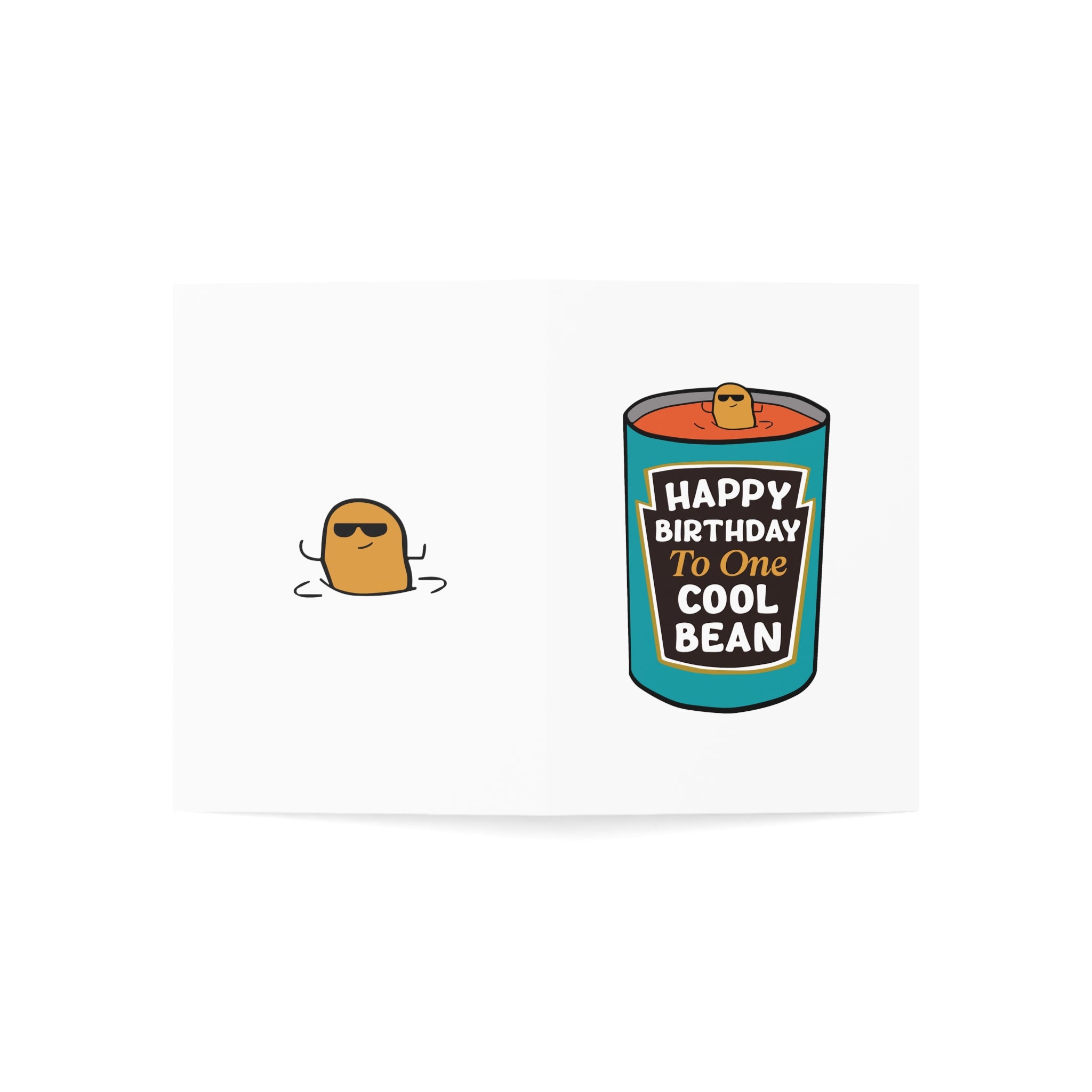 Happy Birthday to One Cool Bean Greeting Cards
