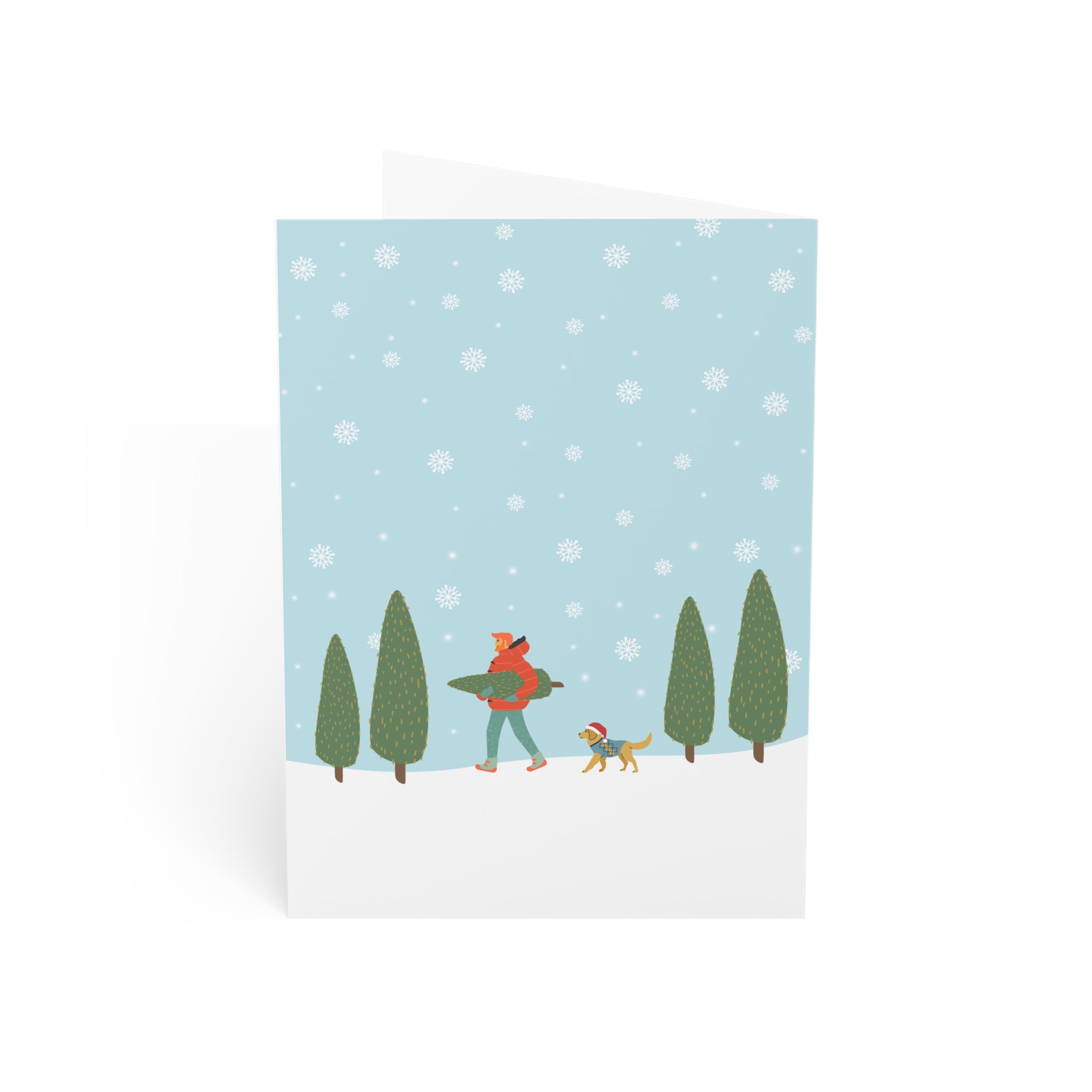 Merry Christmas 10 Greeting Cards