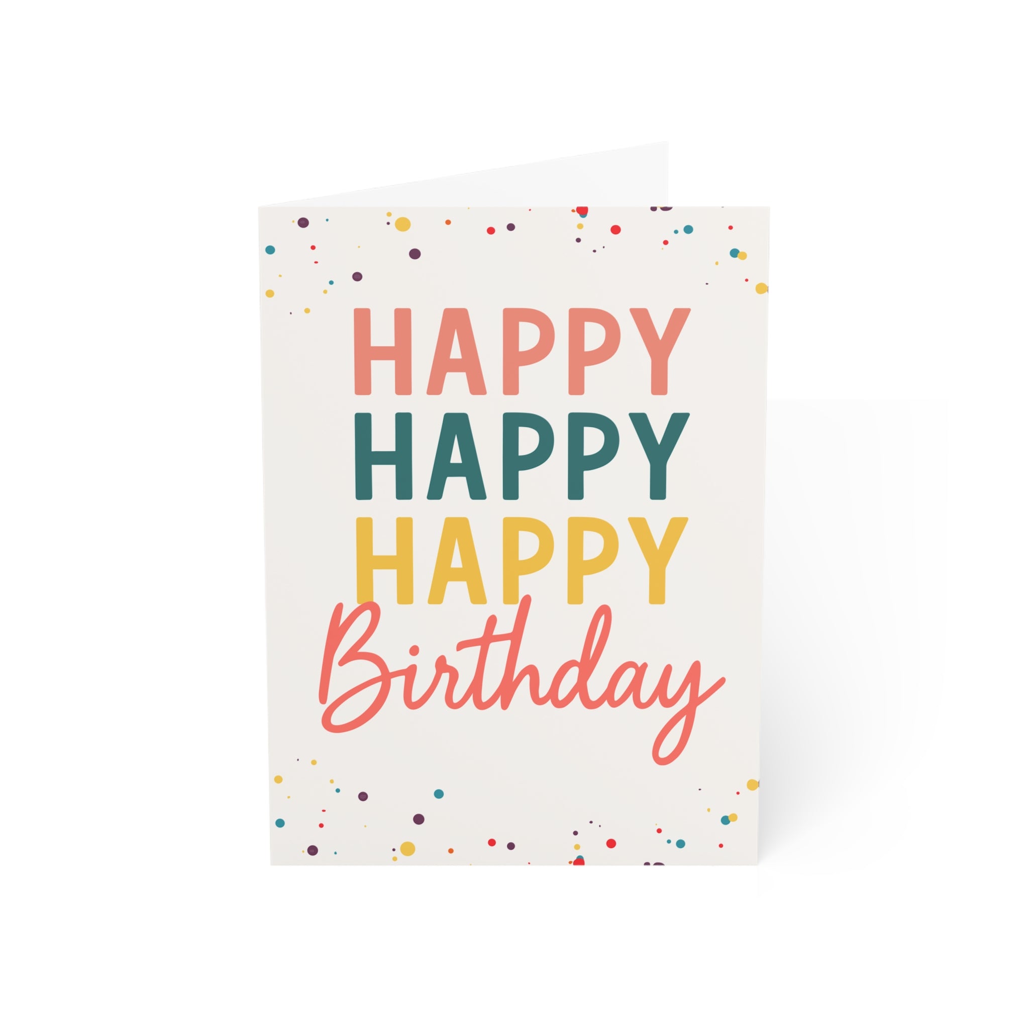 Happy Happy Happy Birthday Greeting Cards