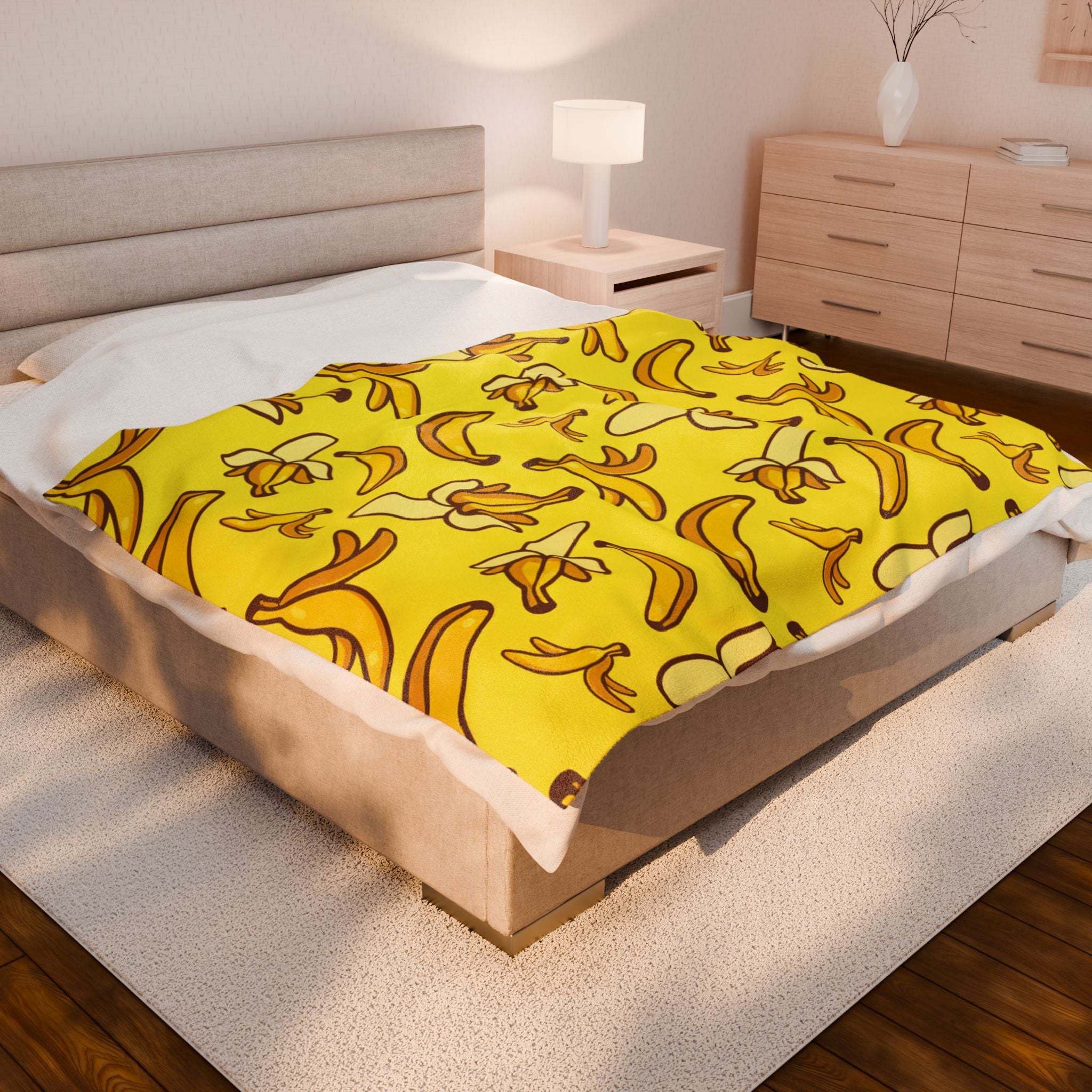Banana Pattern Blanket