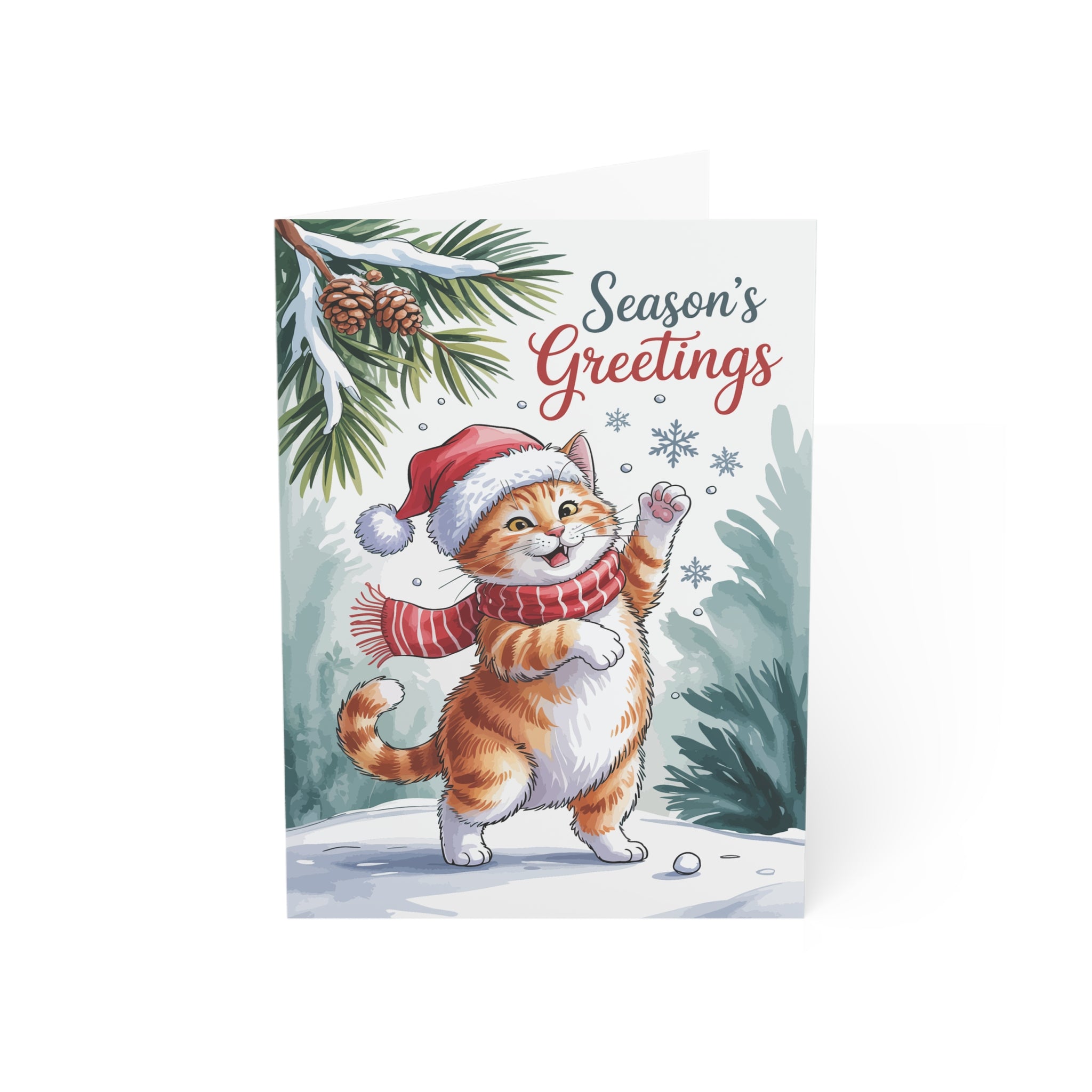 Season's Greetings 02 Greeting Cards