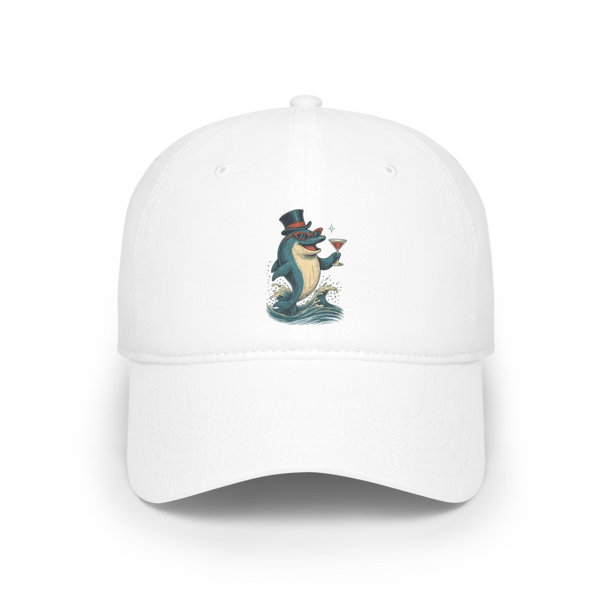 Party Dolphin Baseball Cap