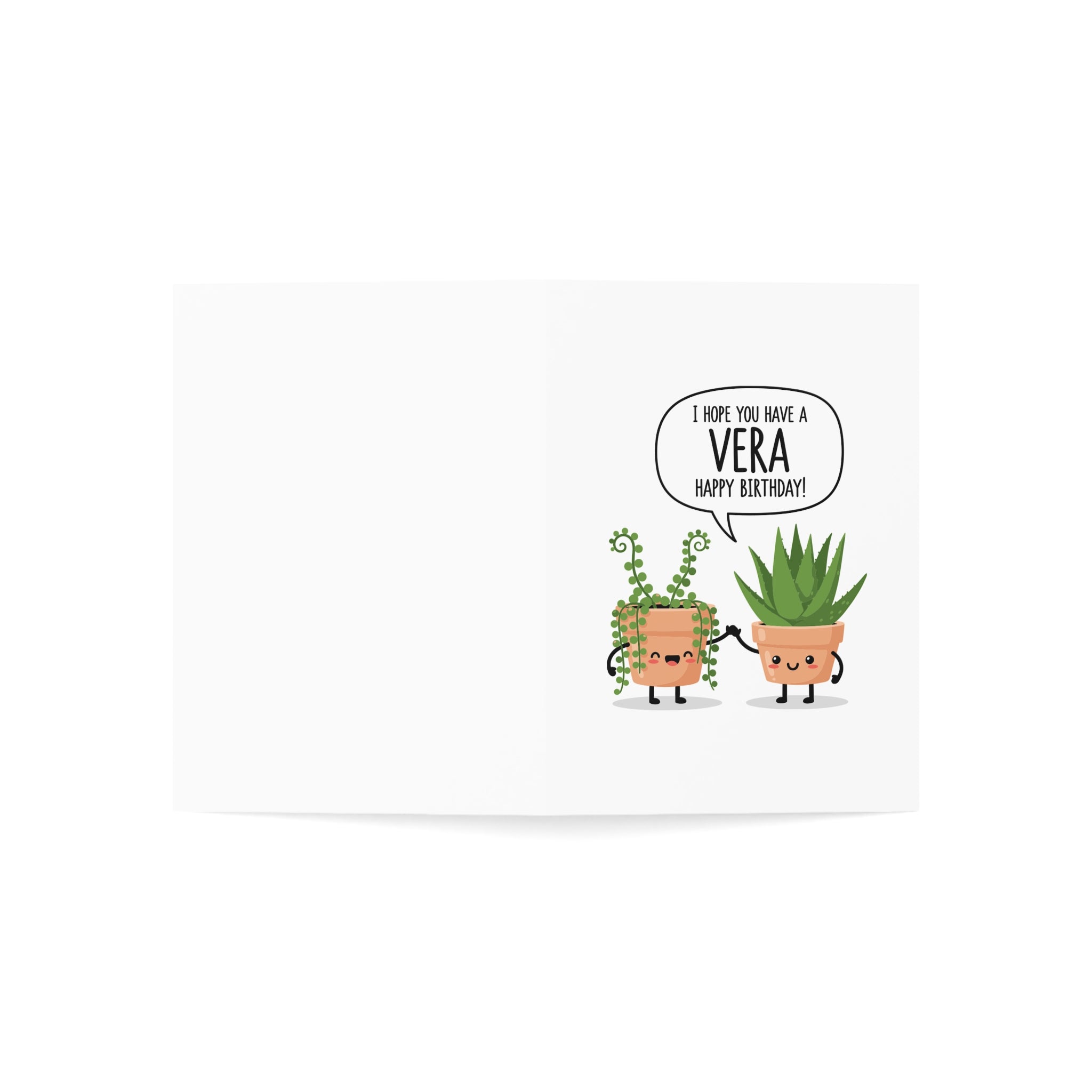 Vera Happy Birthday Greeting Cards
