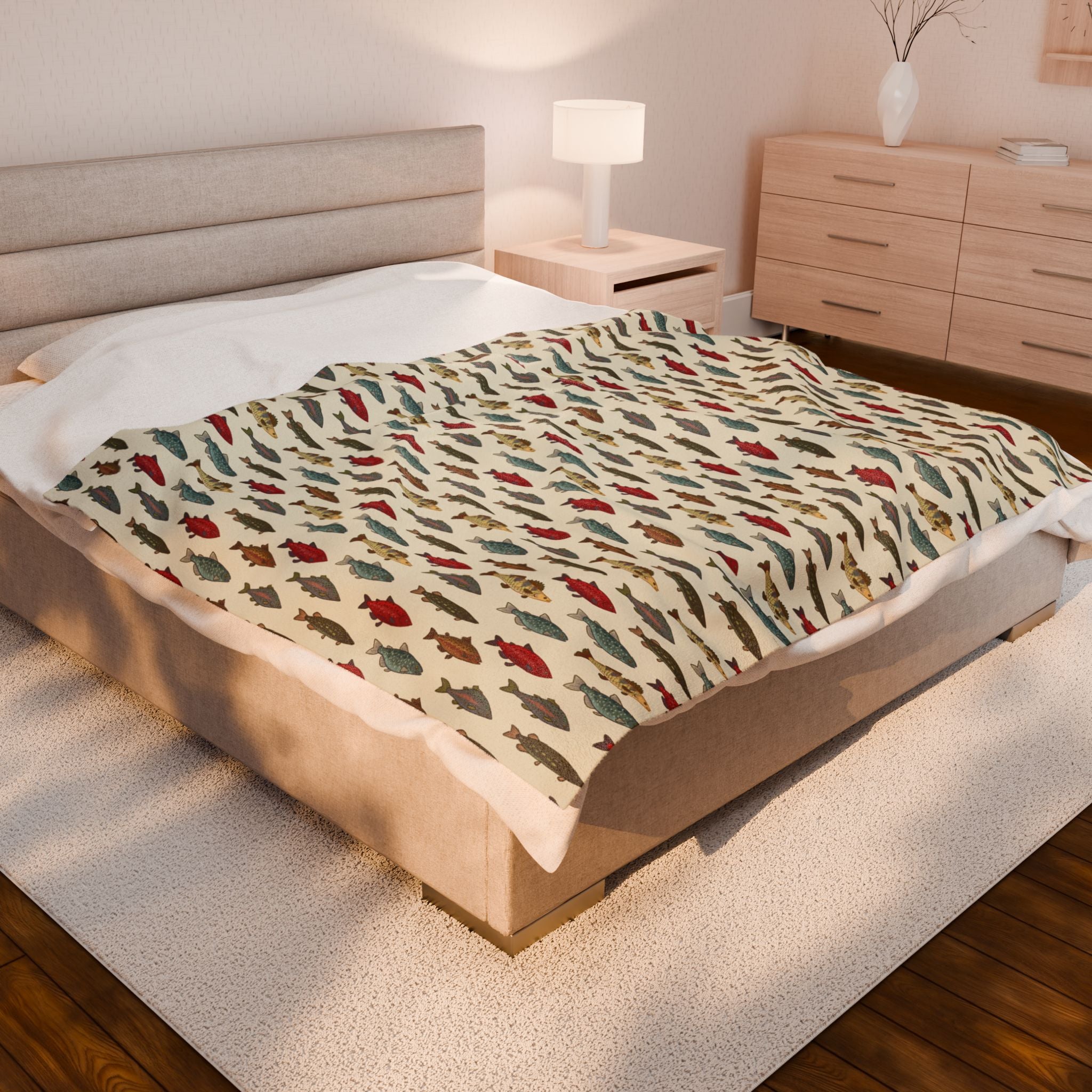 Fish Pattern Blanket