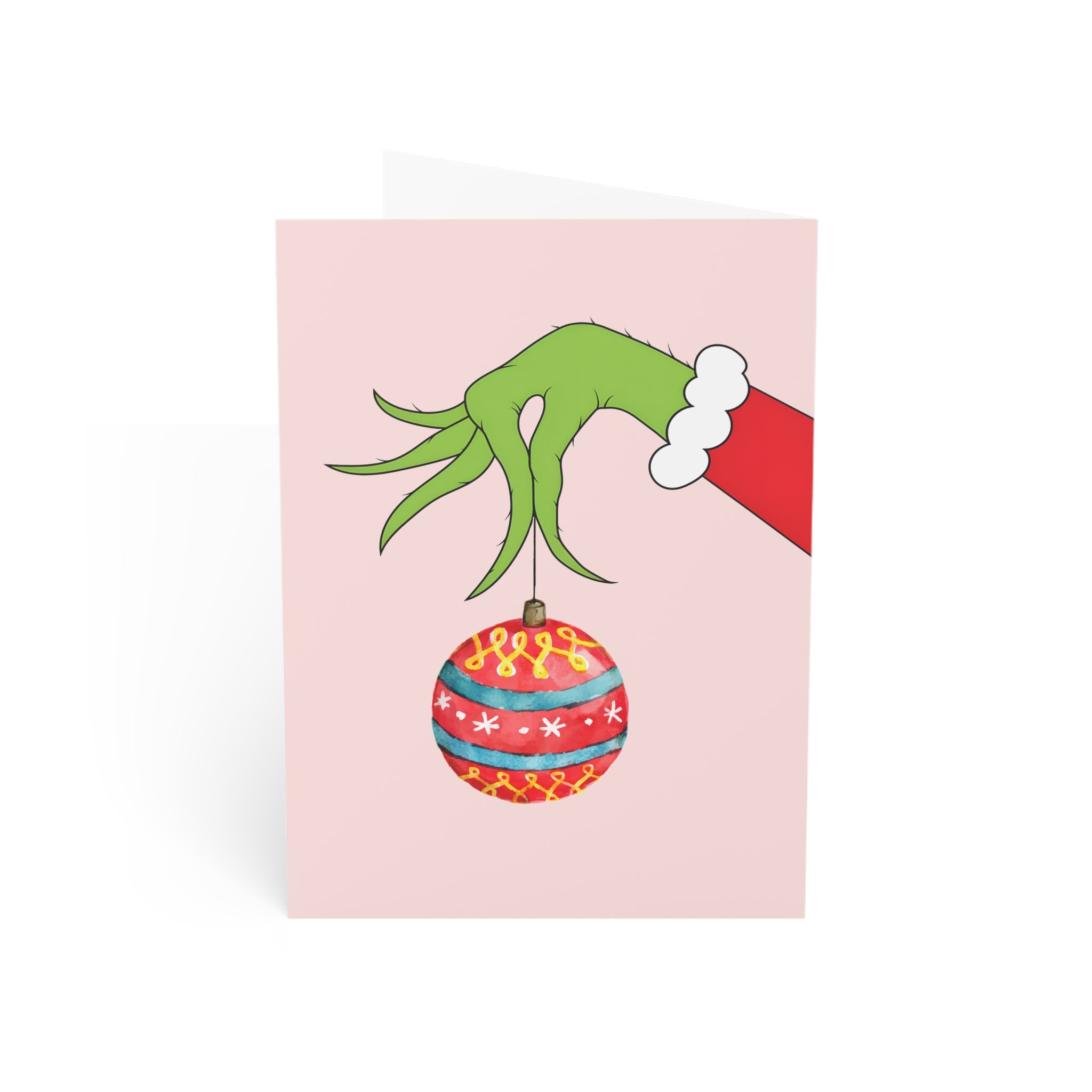 Christmas Grinch Greeting Cards