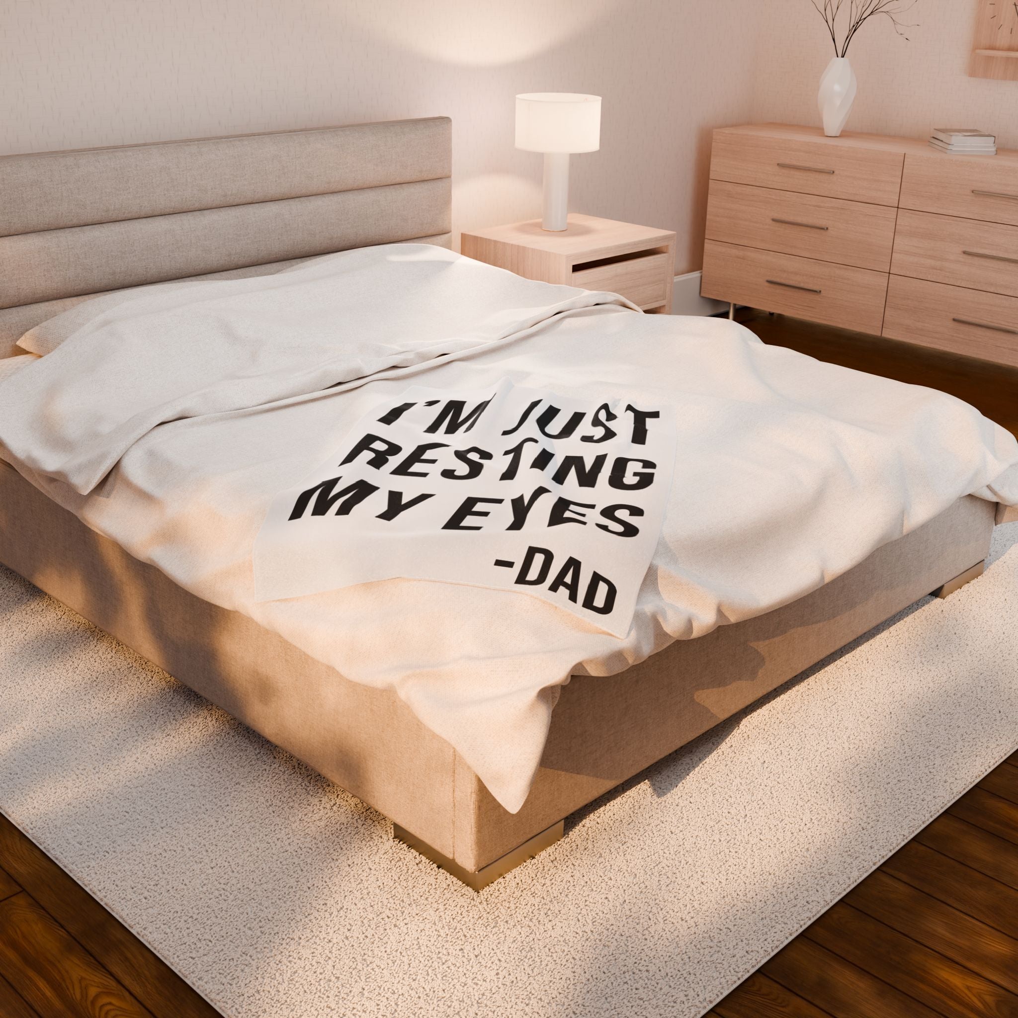 I'm Just Resting My Eyes Blanket