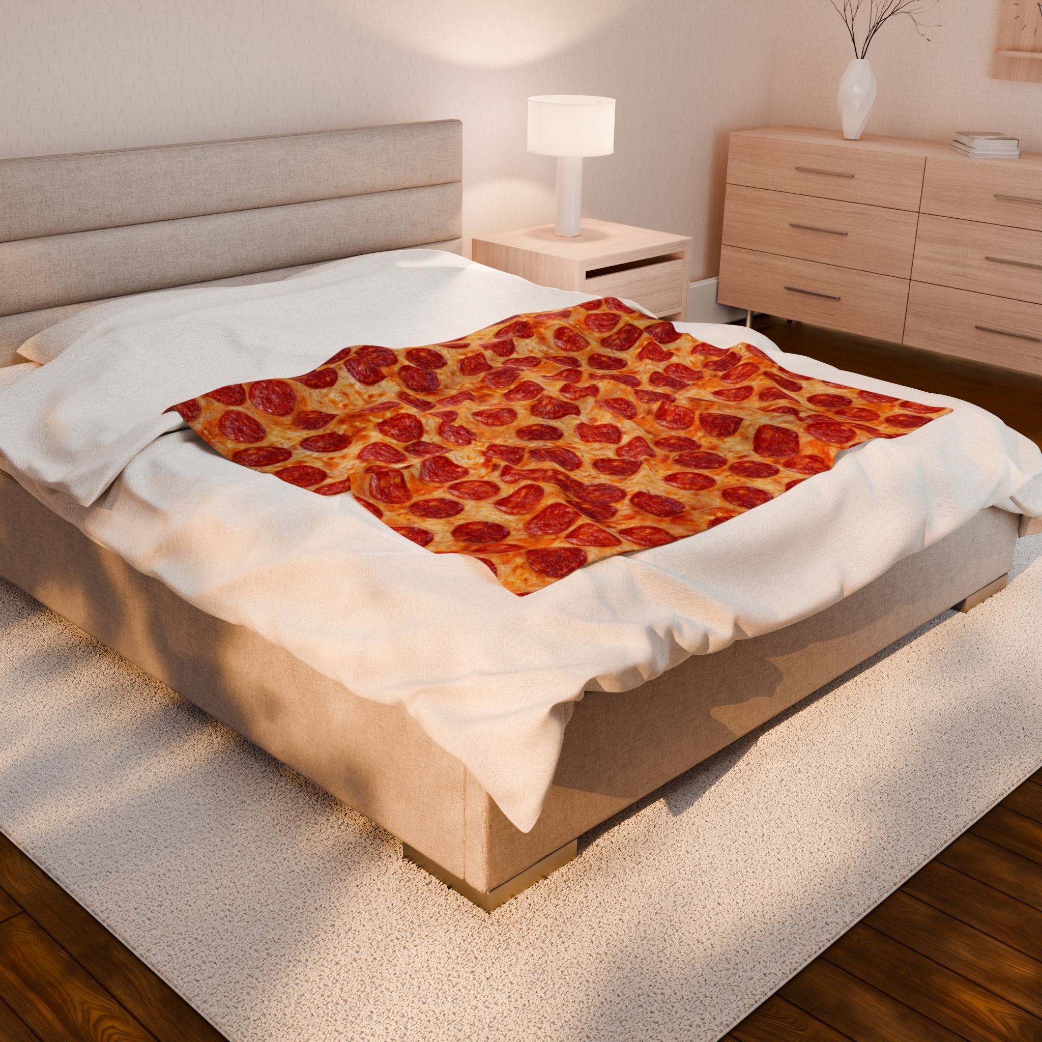 Pizza Plush Blanket