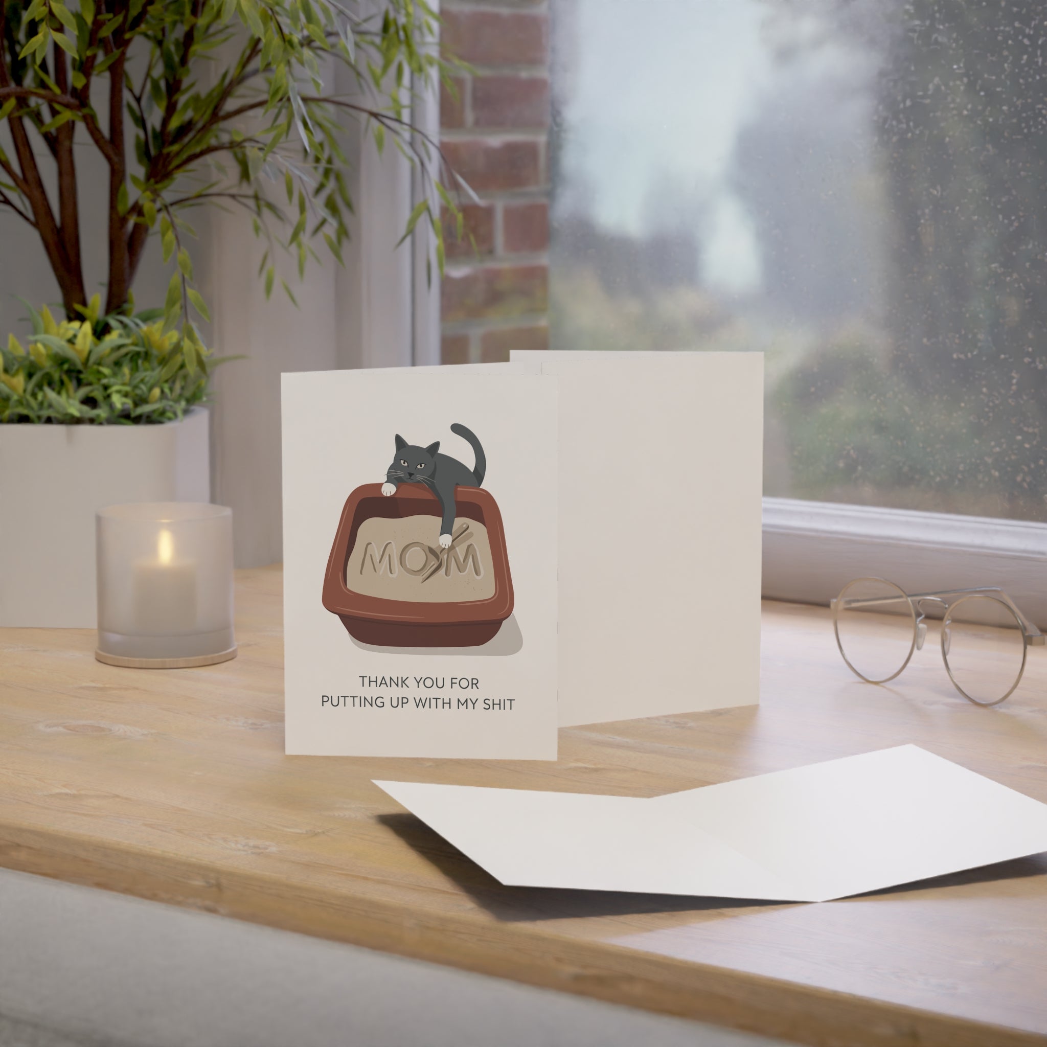 Mom Thank You Greeting Cards