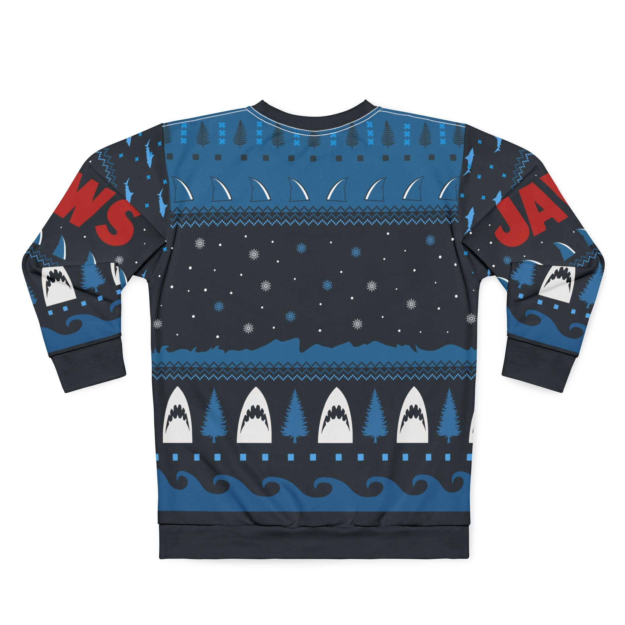 Santa Jaws Ugly Christmas Sweater