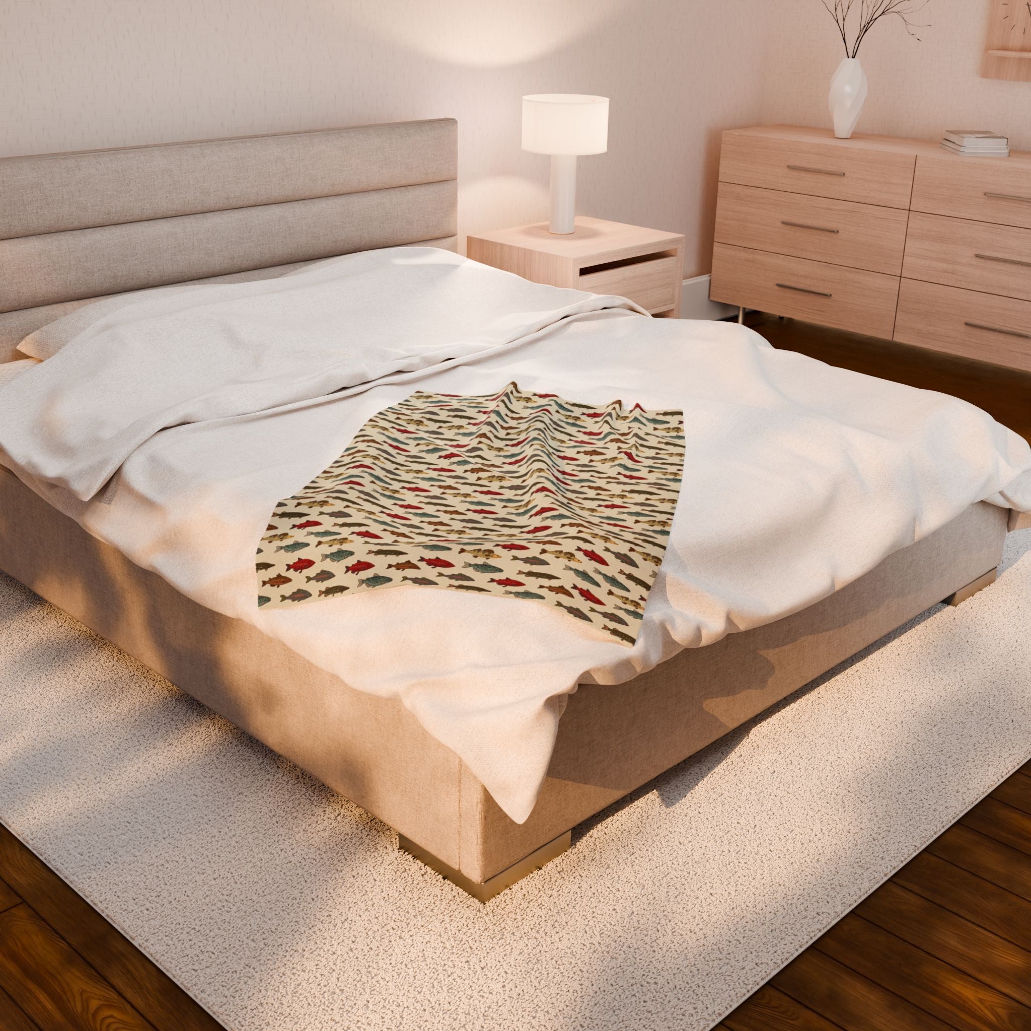 Fish Pattern Blanket