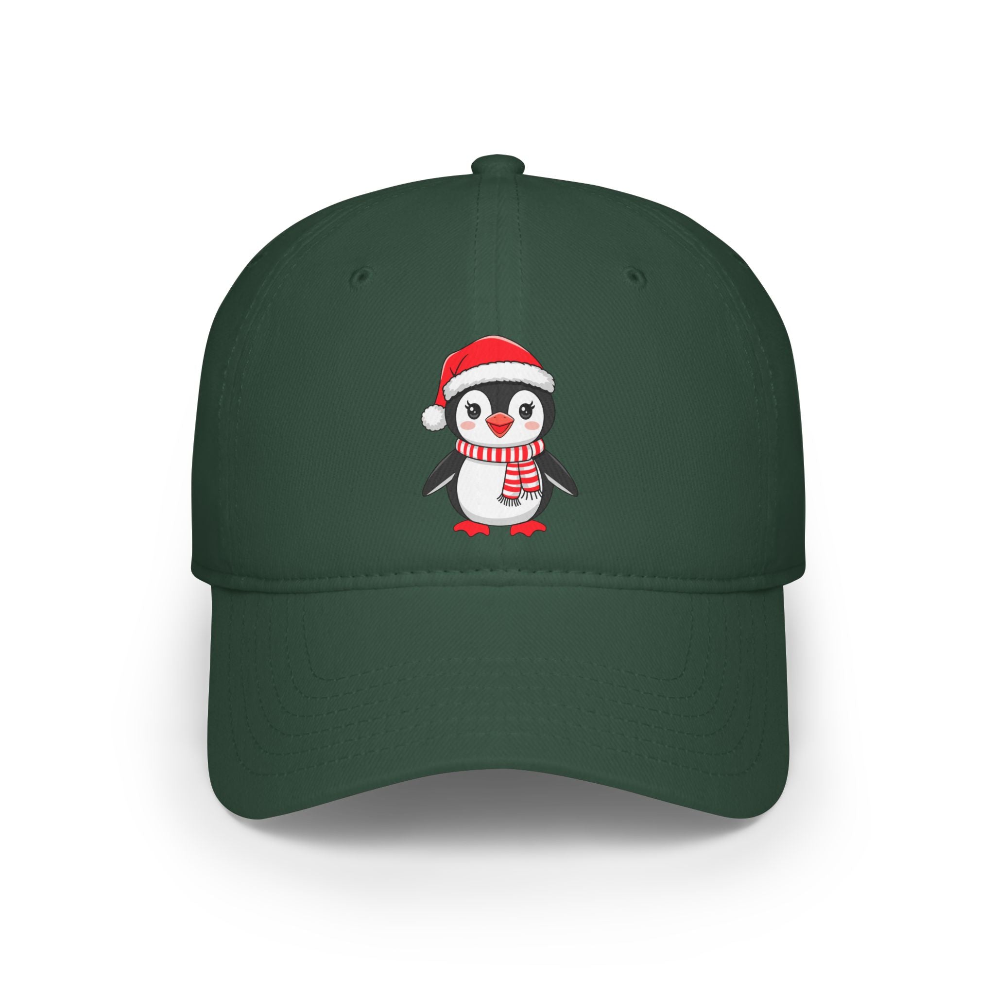 Christmas Penguin Baseball Cap