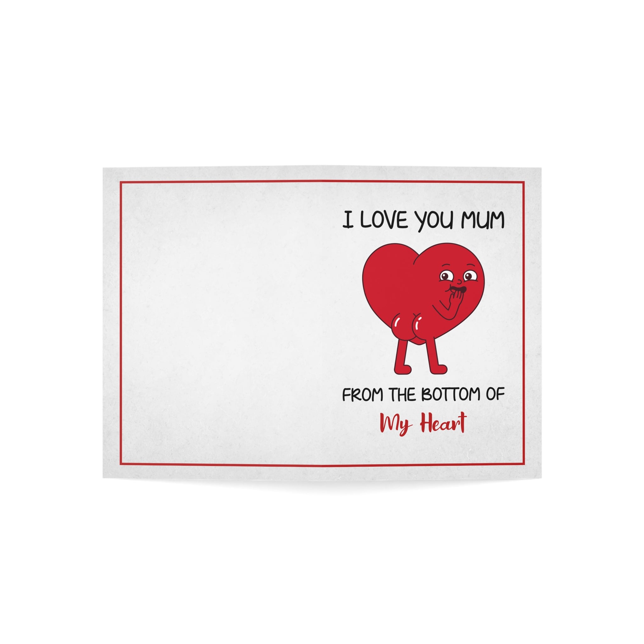 I Love You Mum Greeting Cards