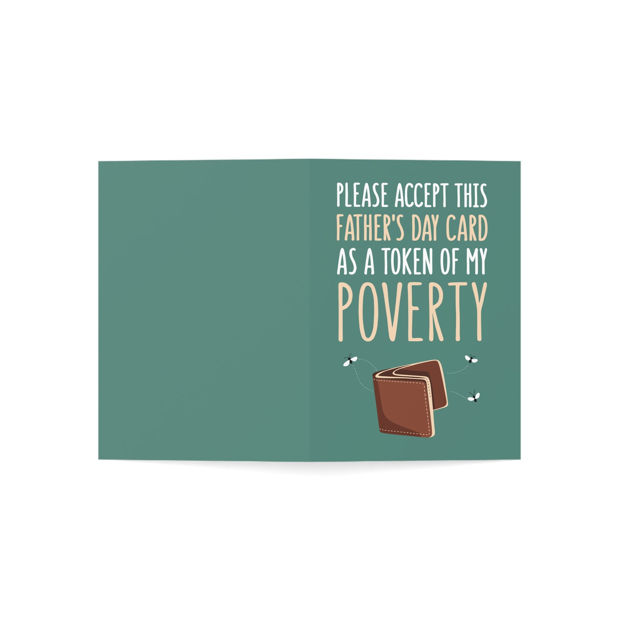 Please Accept This Father's Day Card Greeting Cards