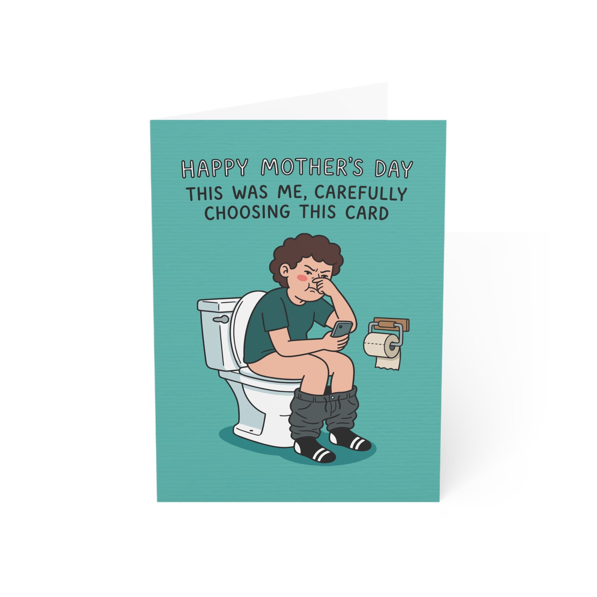 This Was Me Carefully Choosing This Greeting Cards