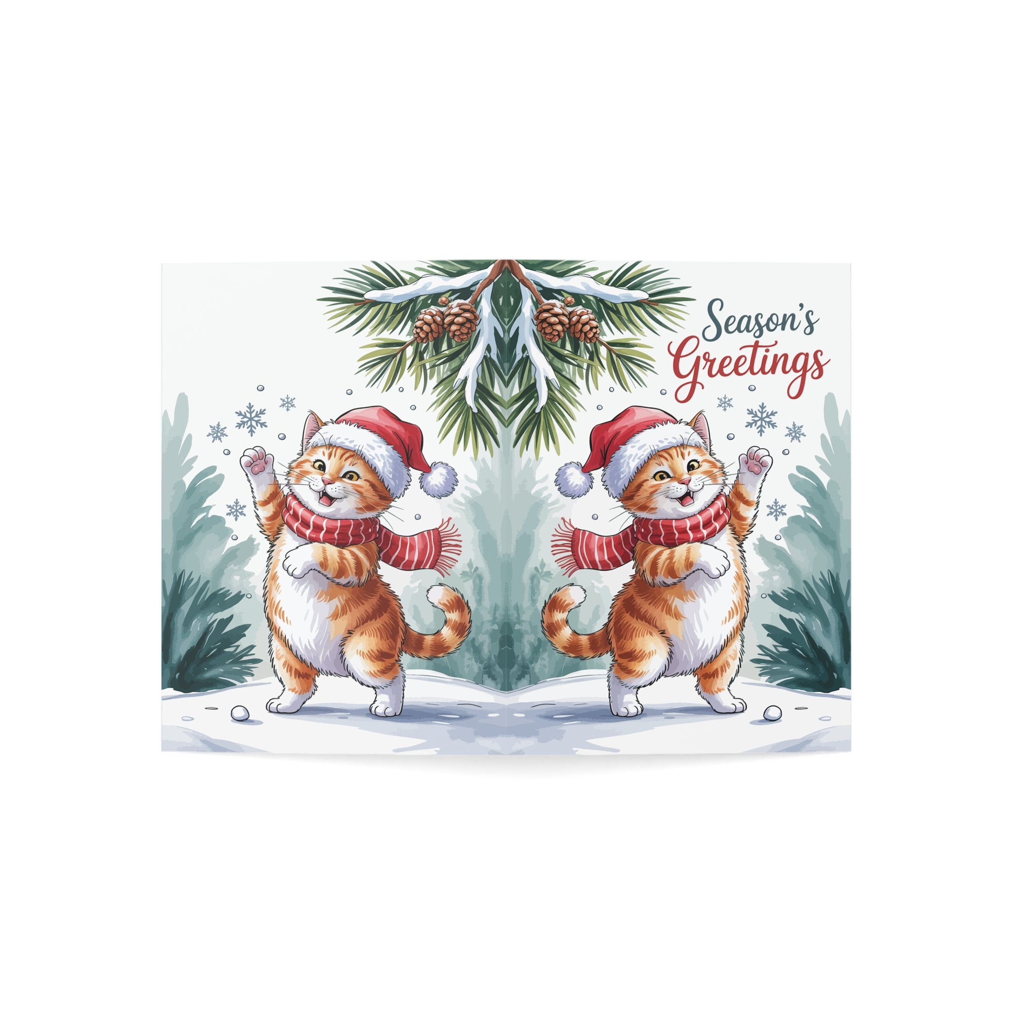 Season's Greetings 02 Greeting Cards