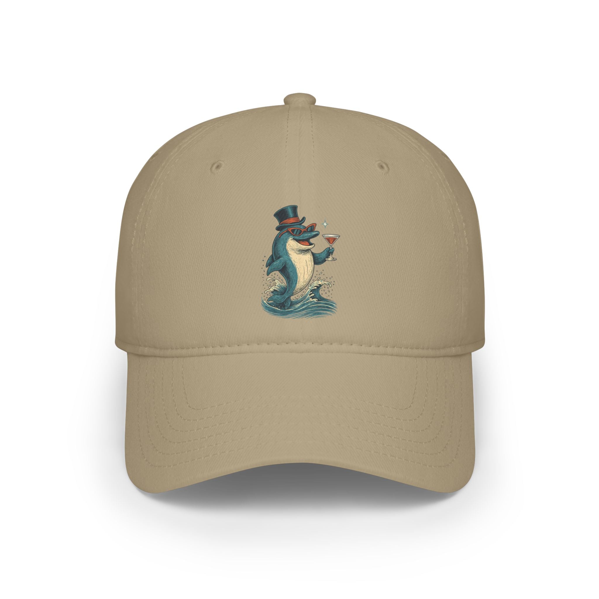 Party Dolphin Baseball Cap
