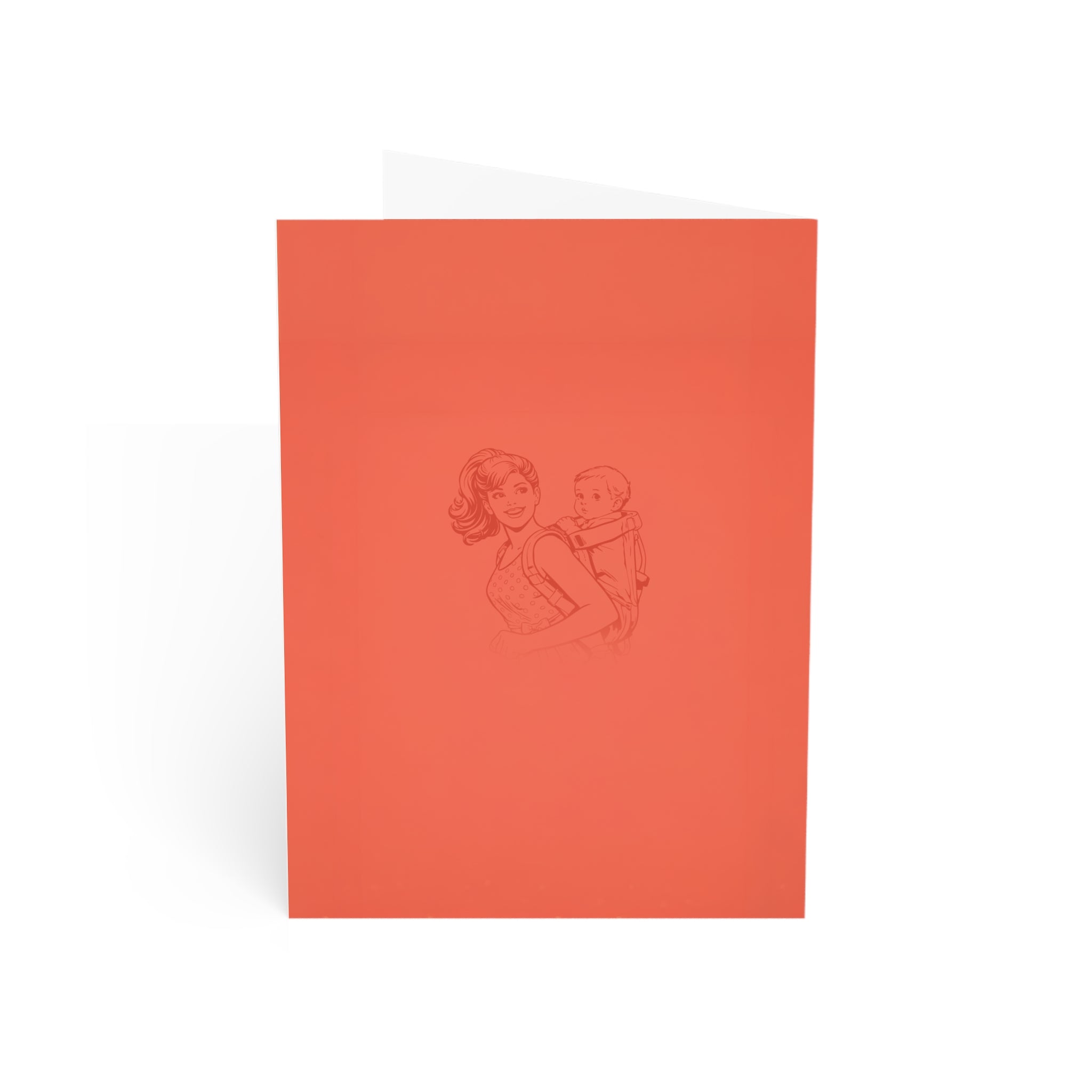 It's Not Easy Being a Mom Greeting Cards