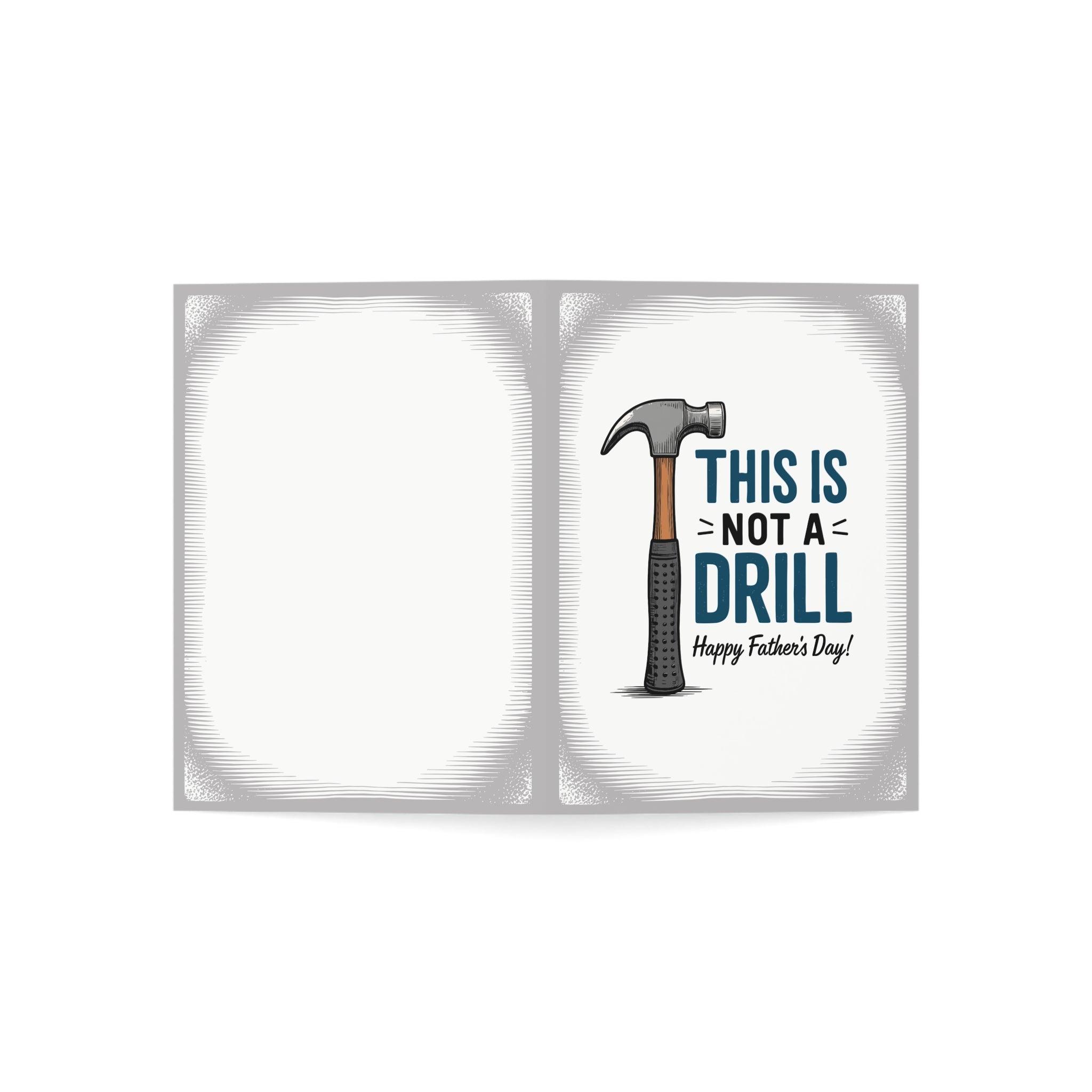 This Is Not a Drill Greeting Cards
