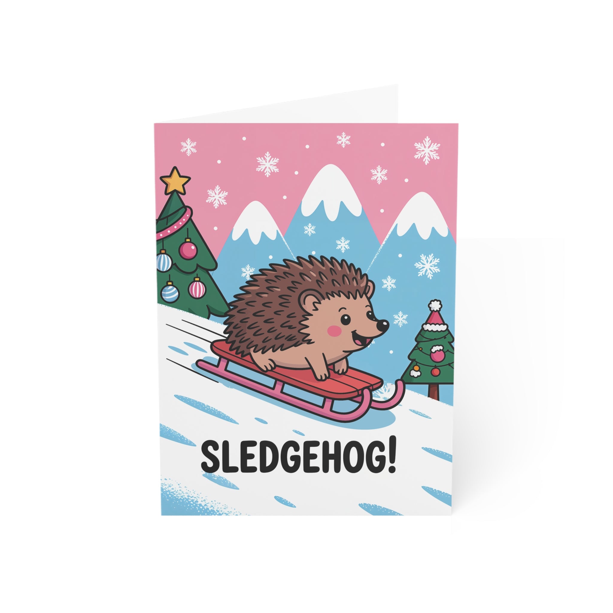 Sledgehog! Greeting Cards