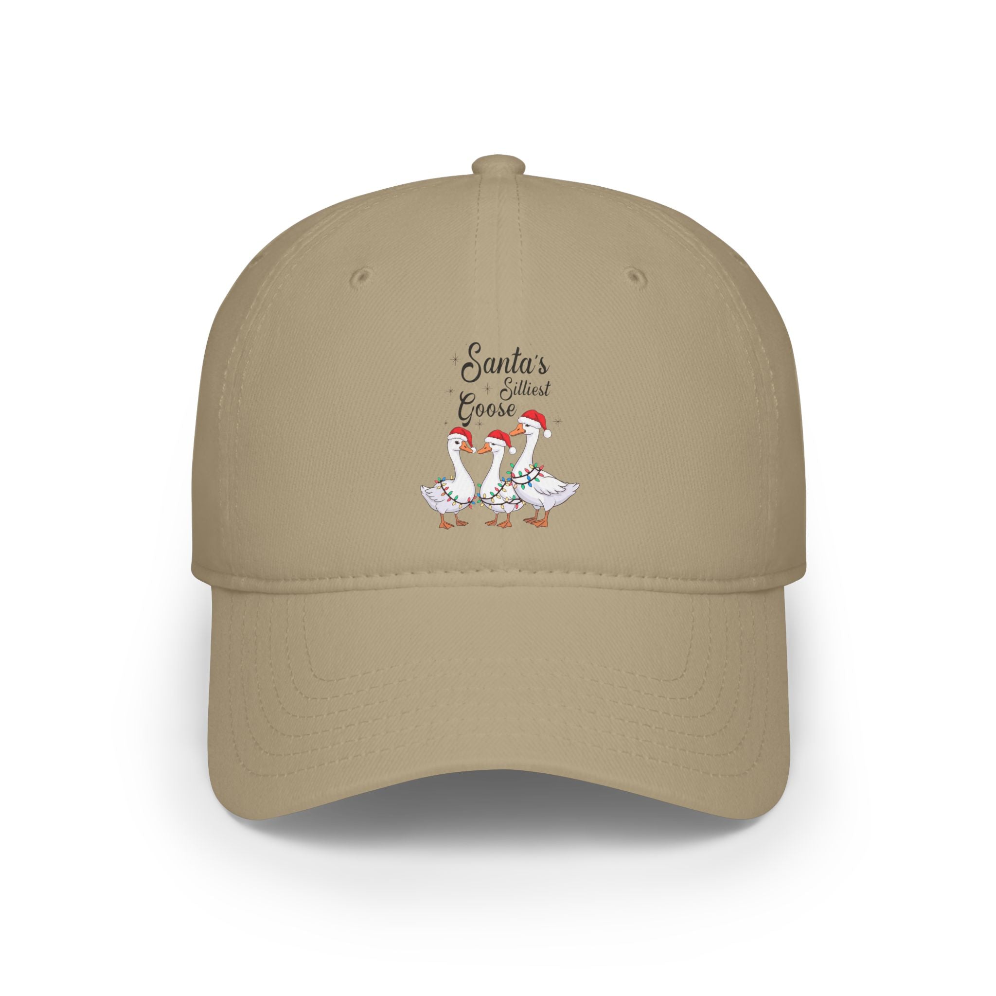 Santa's Silliest Goose Baseball Cap