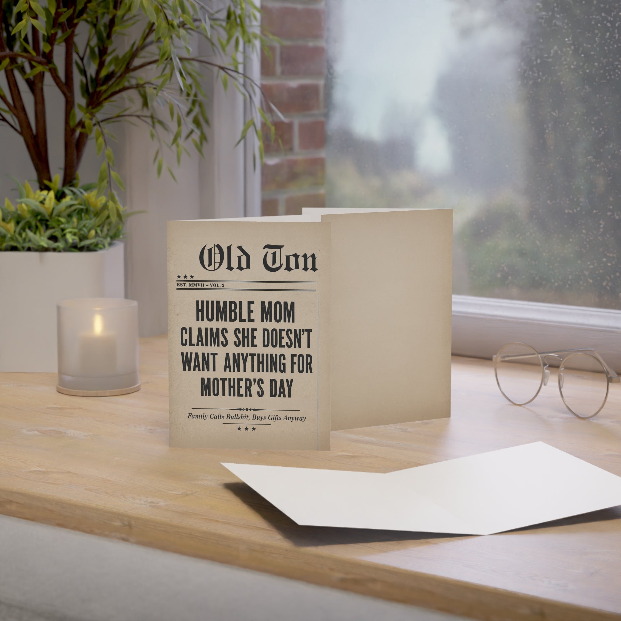 Humble Mom Greeting Cards