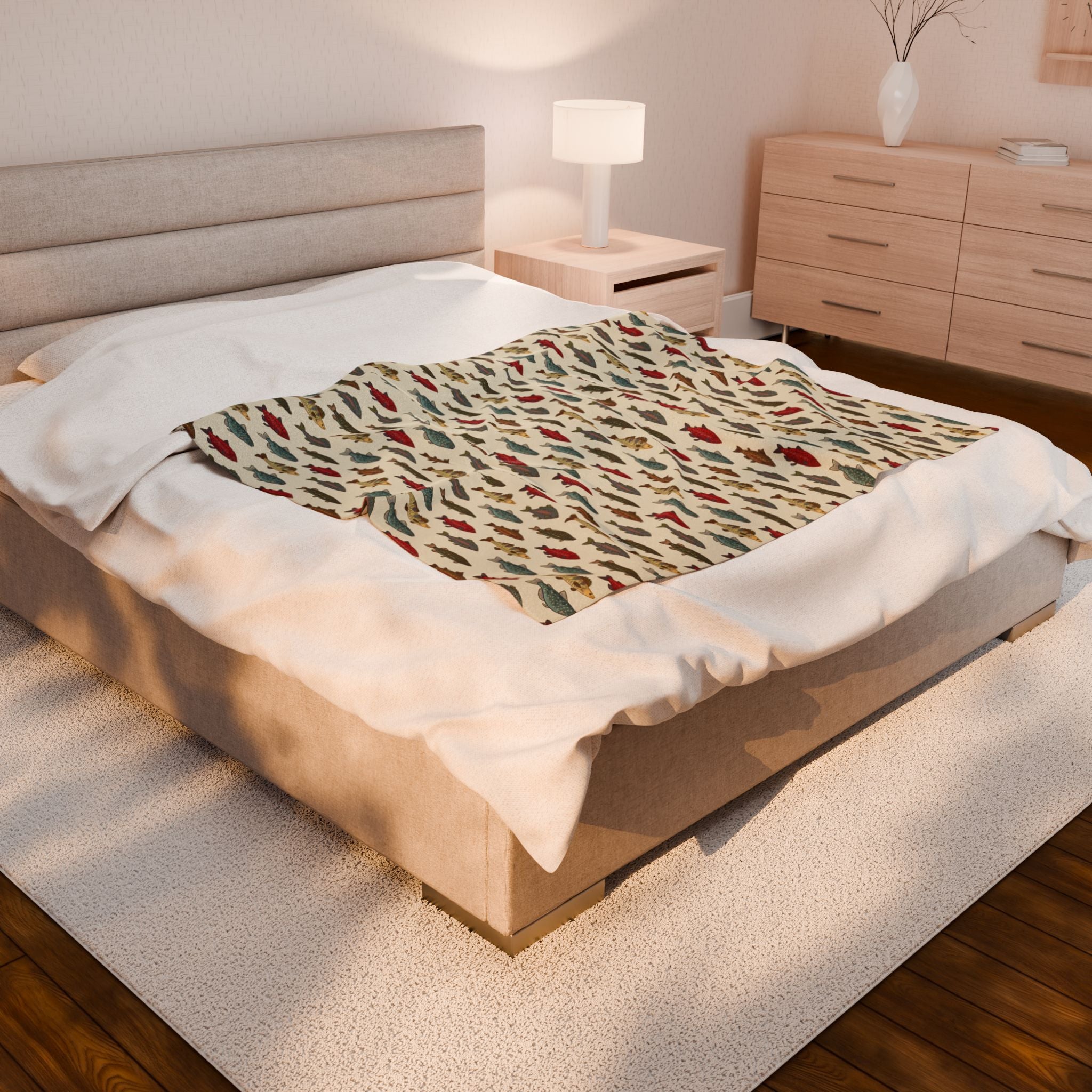 Fish Pattern Blanket