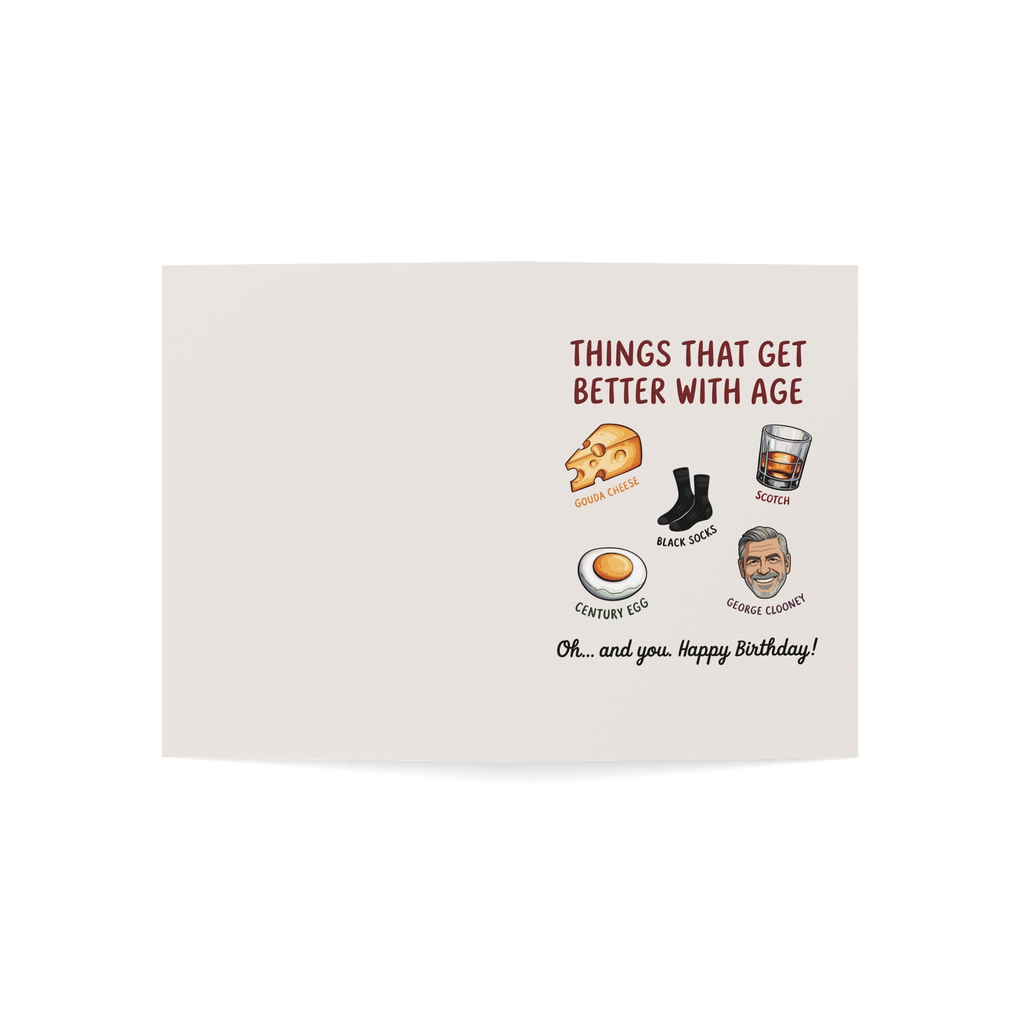 Things That Get Better With Age Greeting Cards