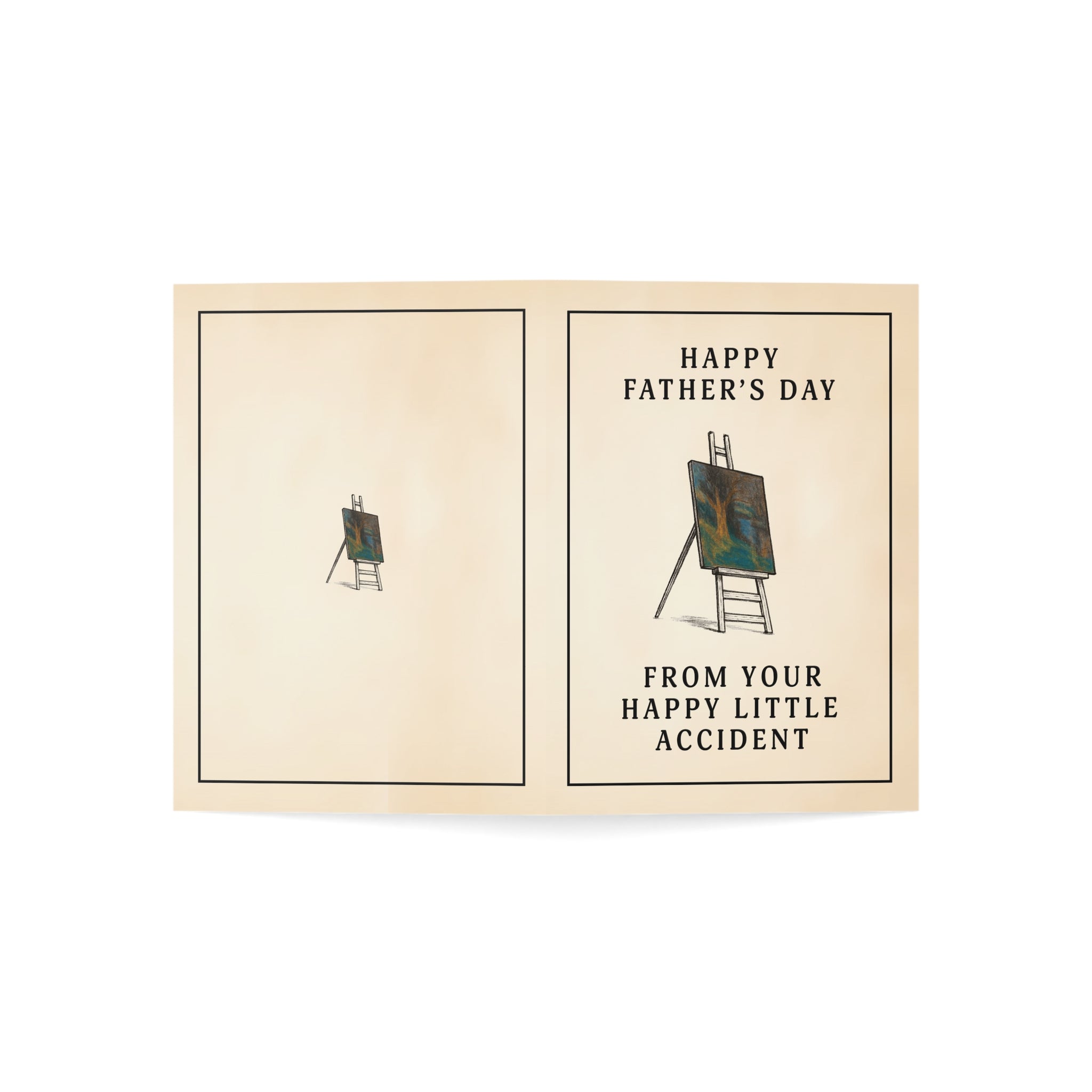 Happy Father's Day - From Your Happy Little Accident Card Greeting Cards